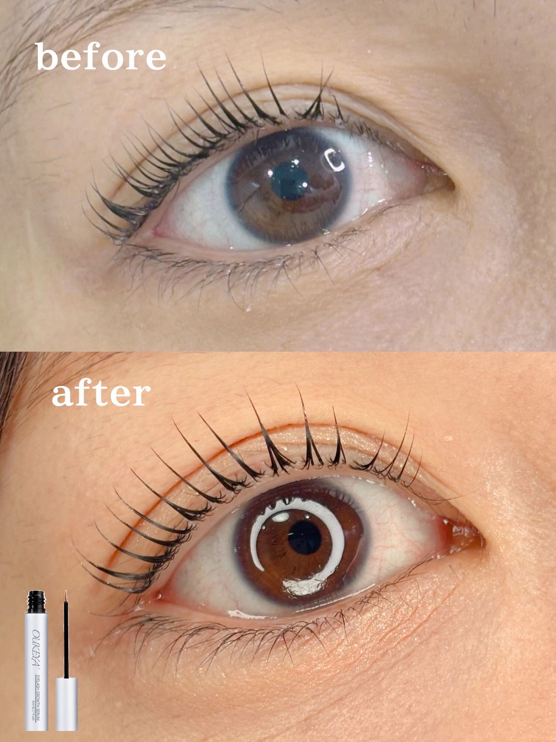 シルヴィーヌ まつげ美容液/OUKEYA/まつげ美容液を使ったクチコミ（2枚目）