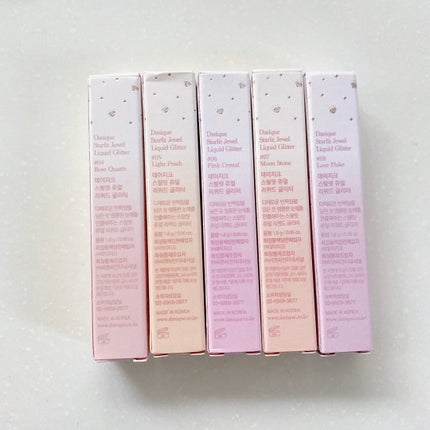 スターリットジュエルリキッドグリッター/dasique/グリッターを使ったクチコミ(7枚目)