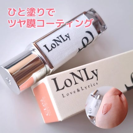 LoNLy キャンドルライトジュレティントのクチコミ「\ジュレ質感ならではのむっちり感/
荒れやすい唇を整えて、ひと塗りでツヤ膜コーティング仕上げ.....」(1枚目)