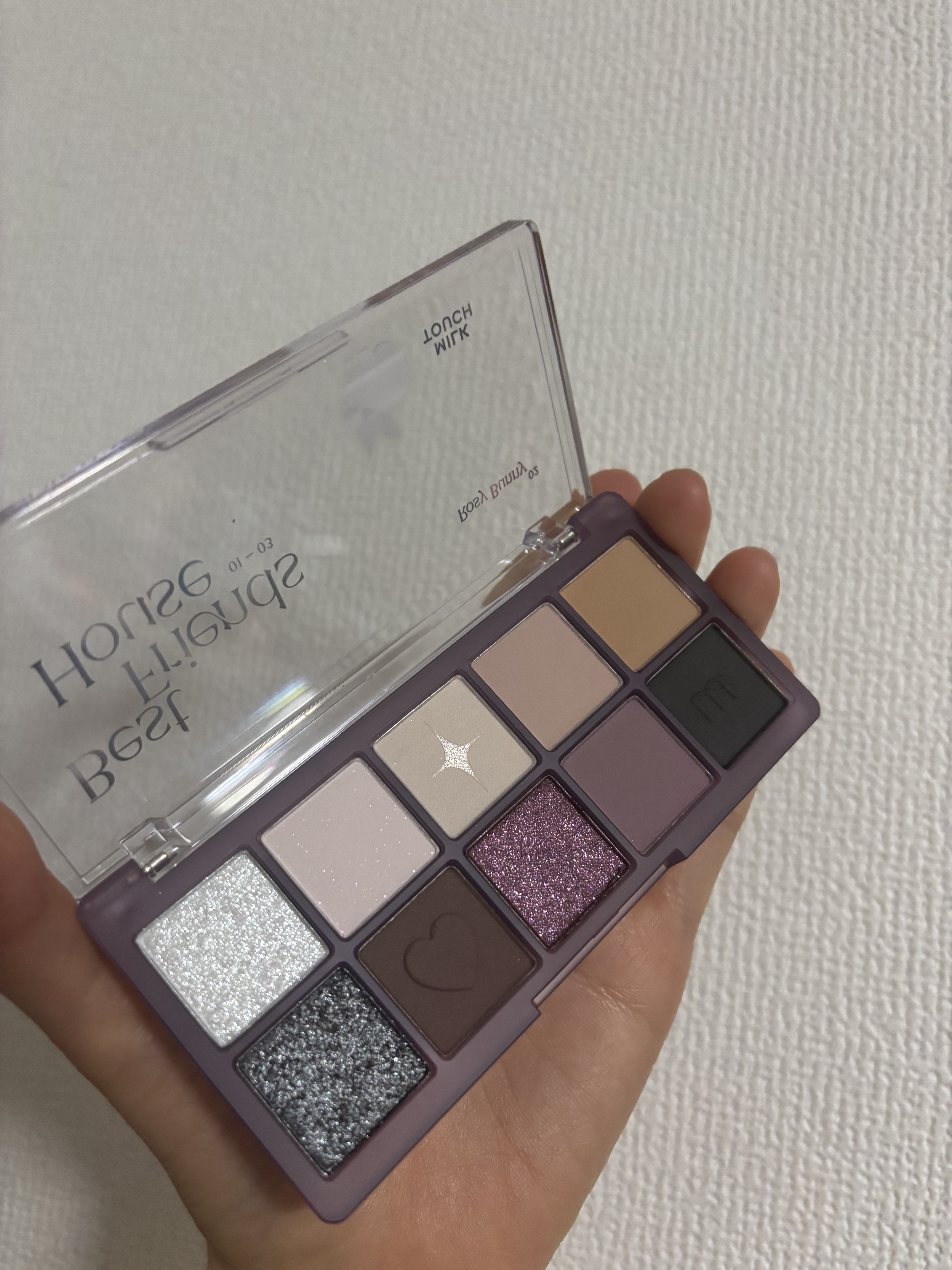 ビーマイベストフレンズハウスパレット/Milk Touch/アイシャドウパレットを使ったクチコミ（2枚目）
