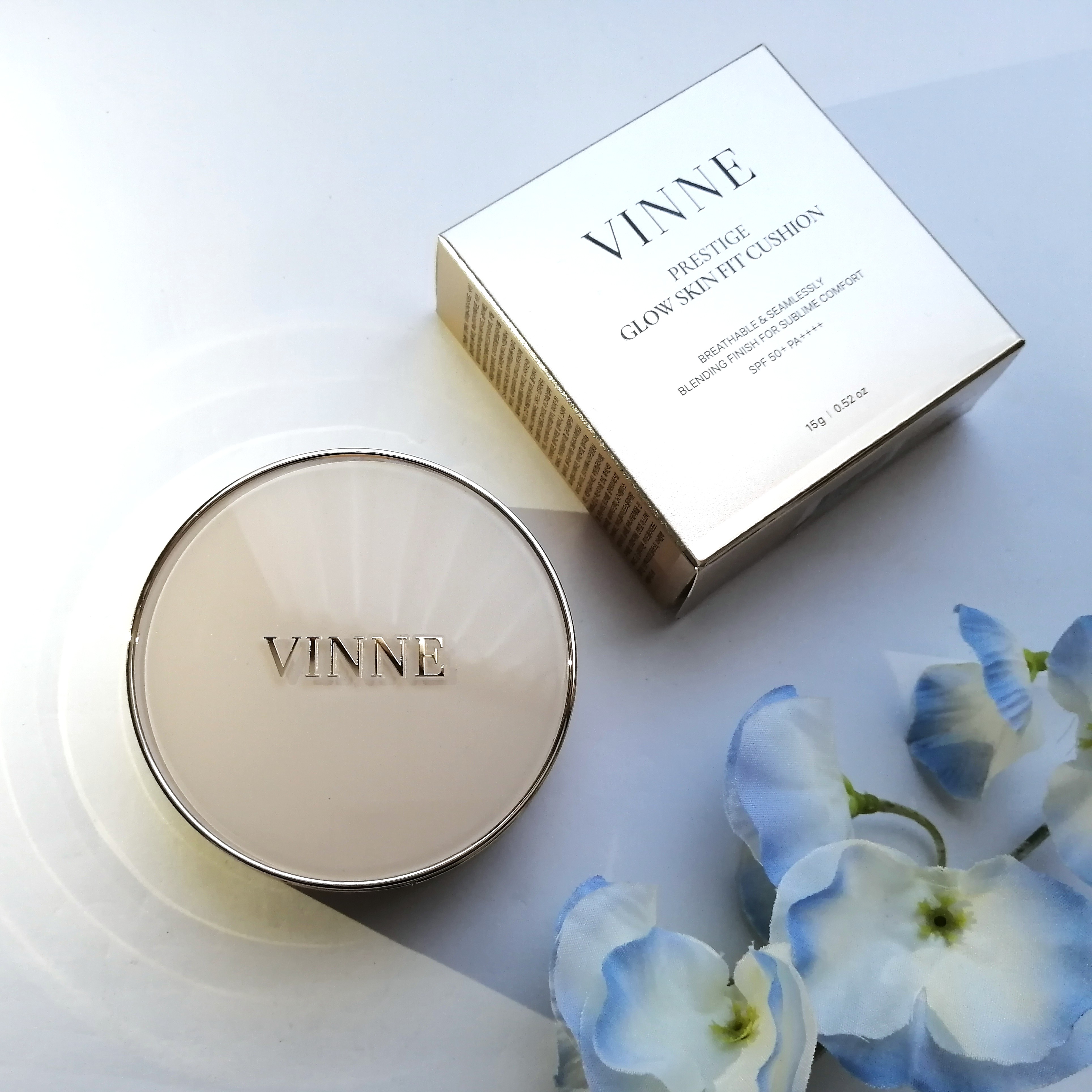 プレステージグロウスキンフィットクッション/VINNE /クッションファンデーションを使ったクチコミ（1枚目）