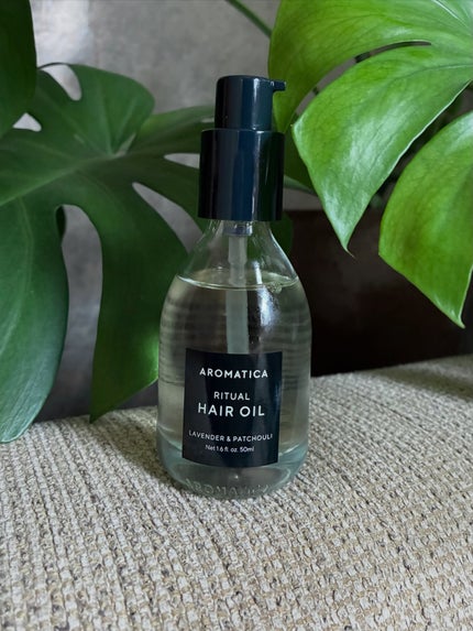 リチュアルヘアオイルラベンダー&パチョリ/AROMATICA/ヘアオイルを使ったクチコミ(1枚目)