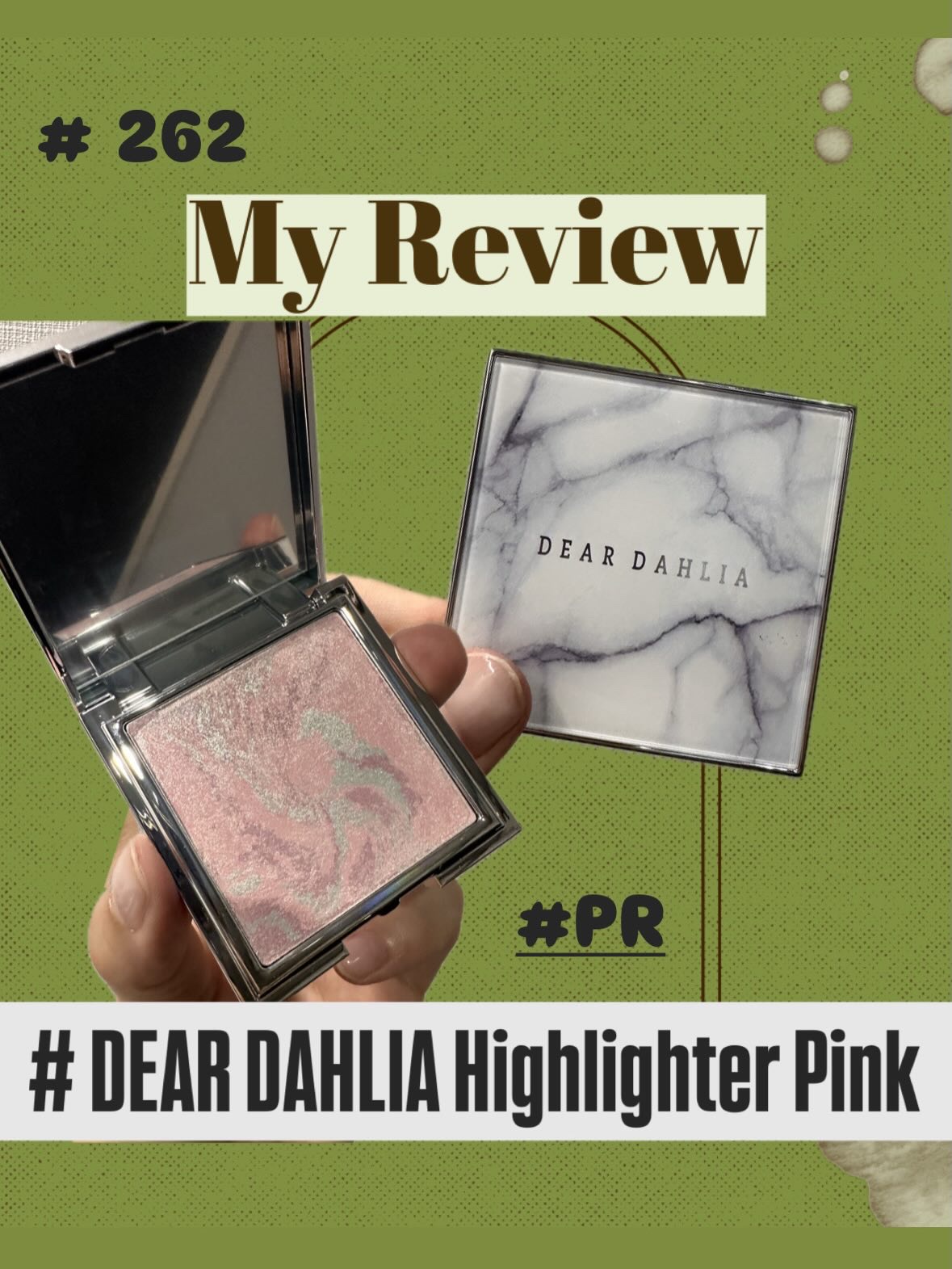 スキンルミナスハイライター/DEAR DAHLIA/パウダーハイライトを使ったクチコミ（1枚目）