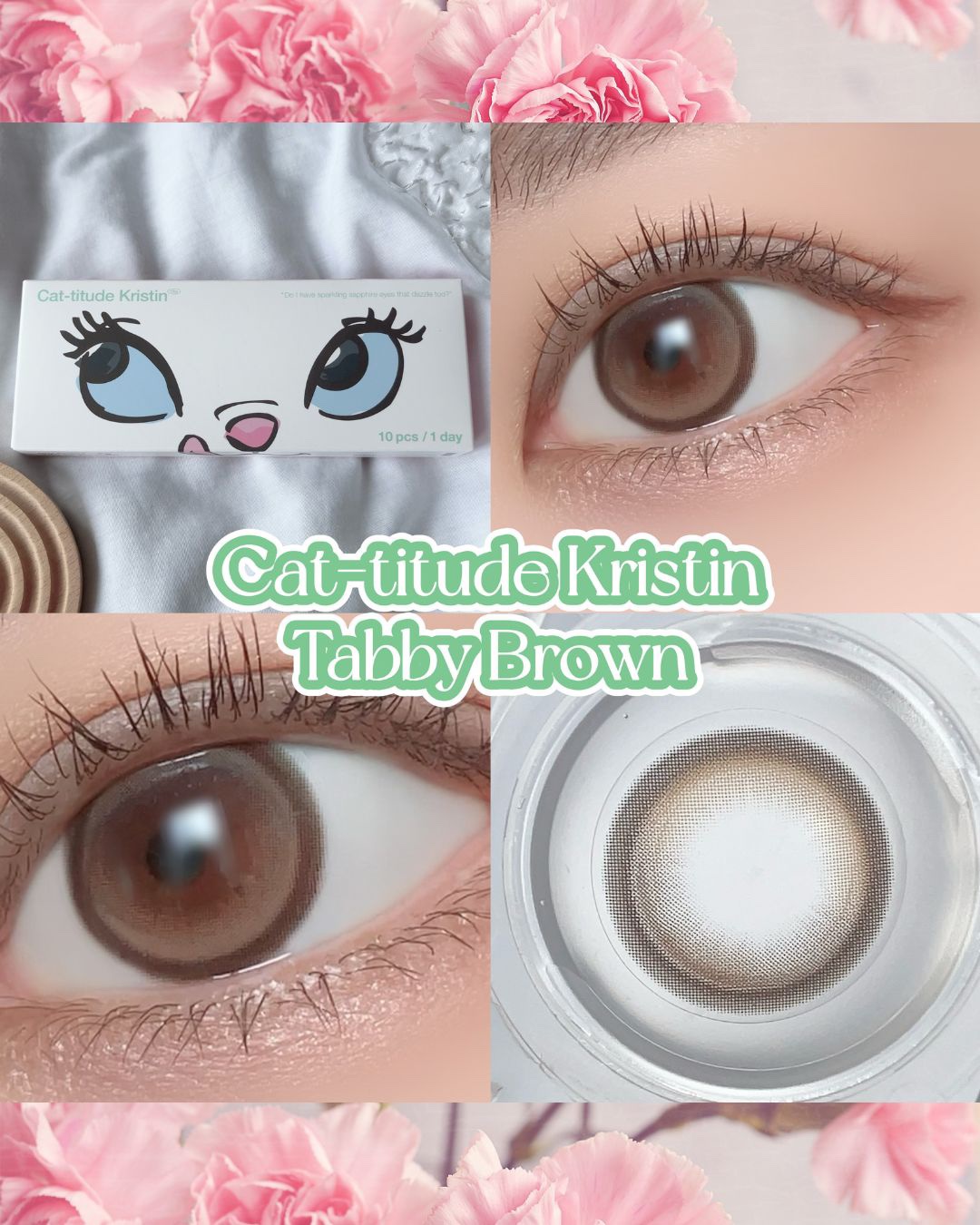 Cat-Titude Kristin 1Day/Hapa kristin/ワンデー（１DAY）カラコンを使ったクチコミ（3枚目）