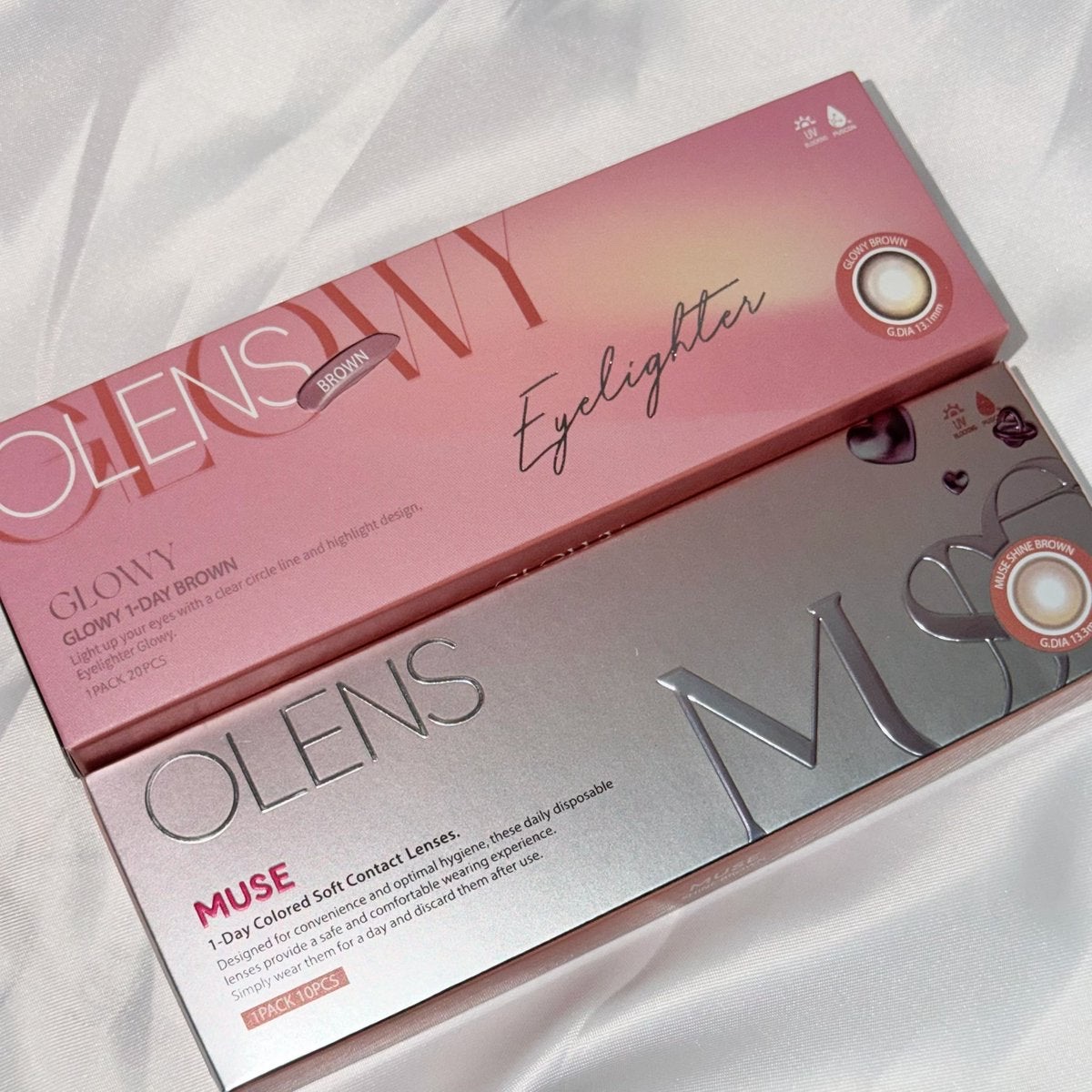 MUSE 1day/OLENS/ワンデー（１DAY）カラコンを使ったクチコミ（1枚目）