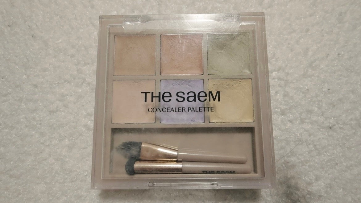 カバーパーフェクションコンシーラーパレット/the SAEM/パレットコンシーラーを使ったクチコミ（1枚目）