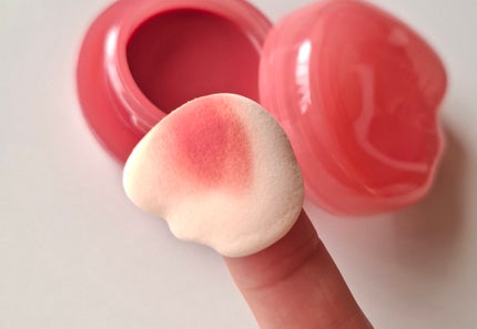 バーミーパフポットリップアンドチーク/%Recipe/ジェル・クリームチークを使ったクチコミ(2枚目)