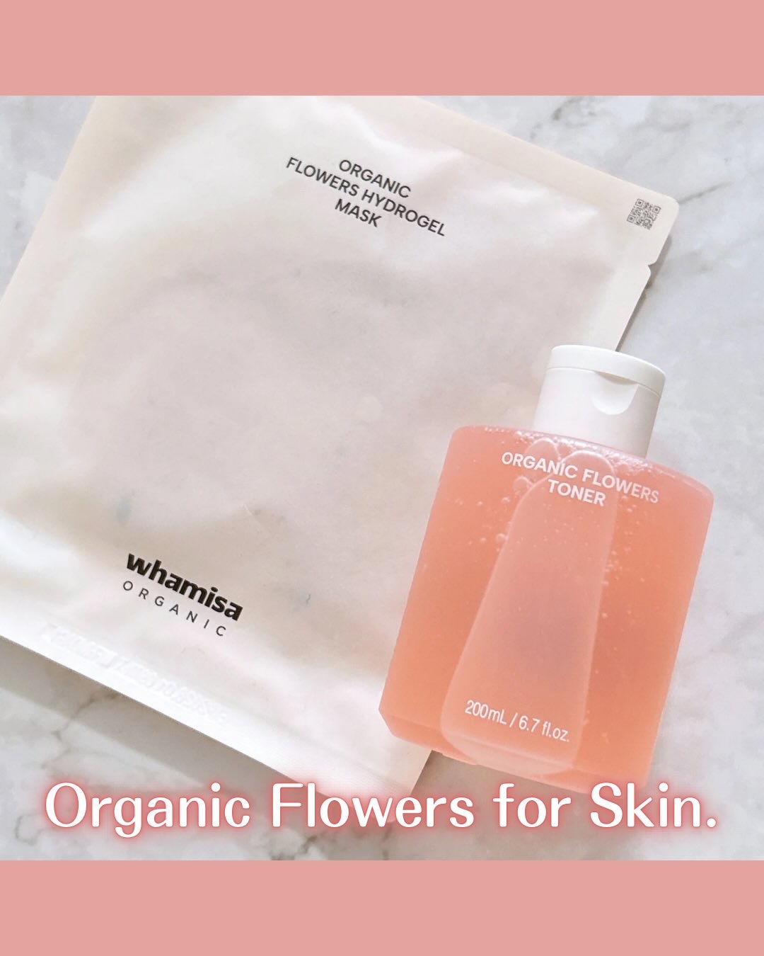 オーガニックフラワーハイドロゲルマスク/WHAMISA/シートマスク・パックを使ったクチコミ（1枚目）