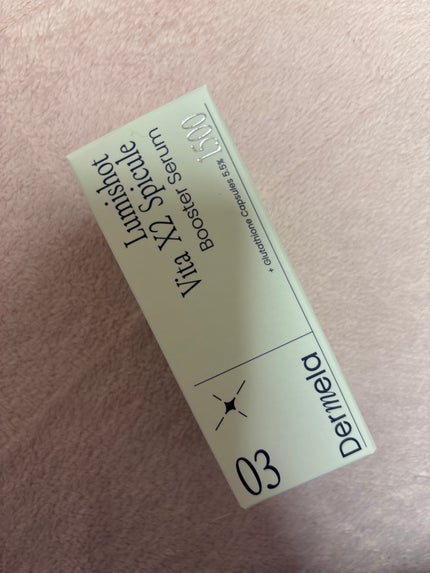 ダーメラ ルミショット・Wビタセラム/Dermela/美容液を使ったクチコミ(1枚目)