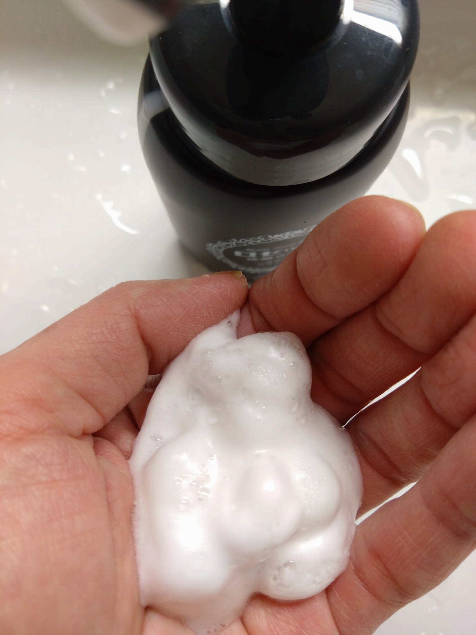 ロゼット洗顔サボン クリアウォッシュ/ロゼット/泡洗顔を使ったクチコミ（2枚目）