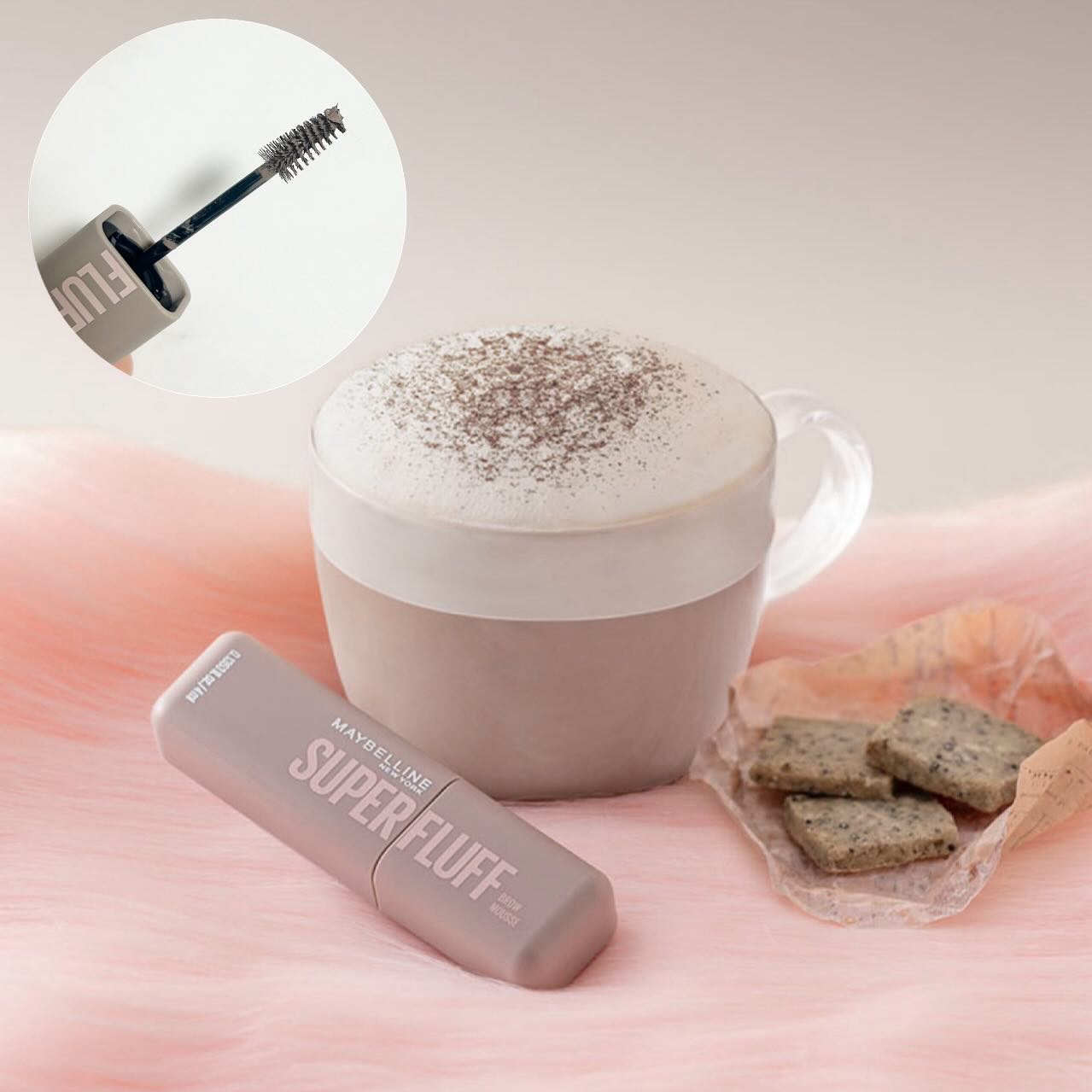 ＳＰ フラッフ ブロウ ムース/MAYBELLINE NEW YORK/眉マスカラを使ったクチコミ（3枚目）