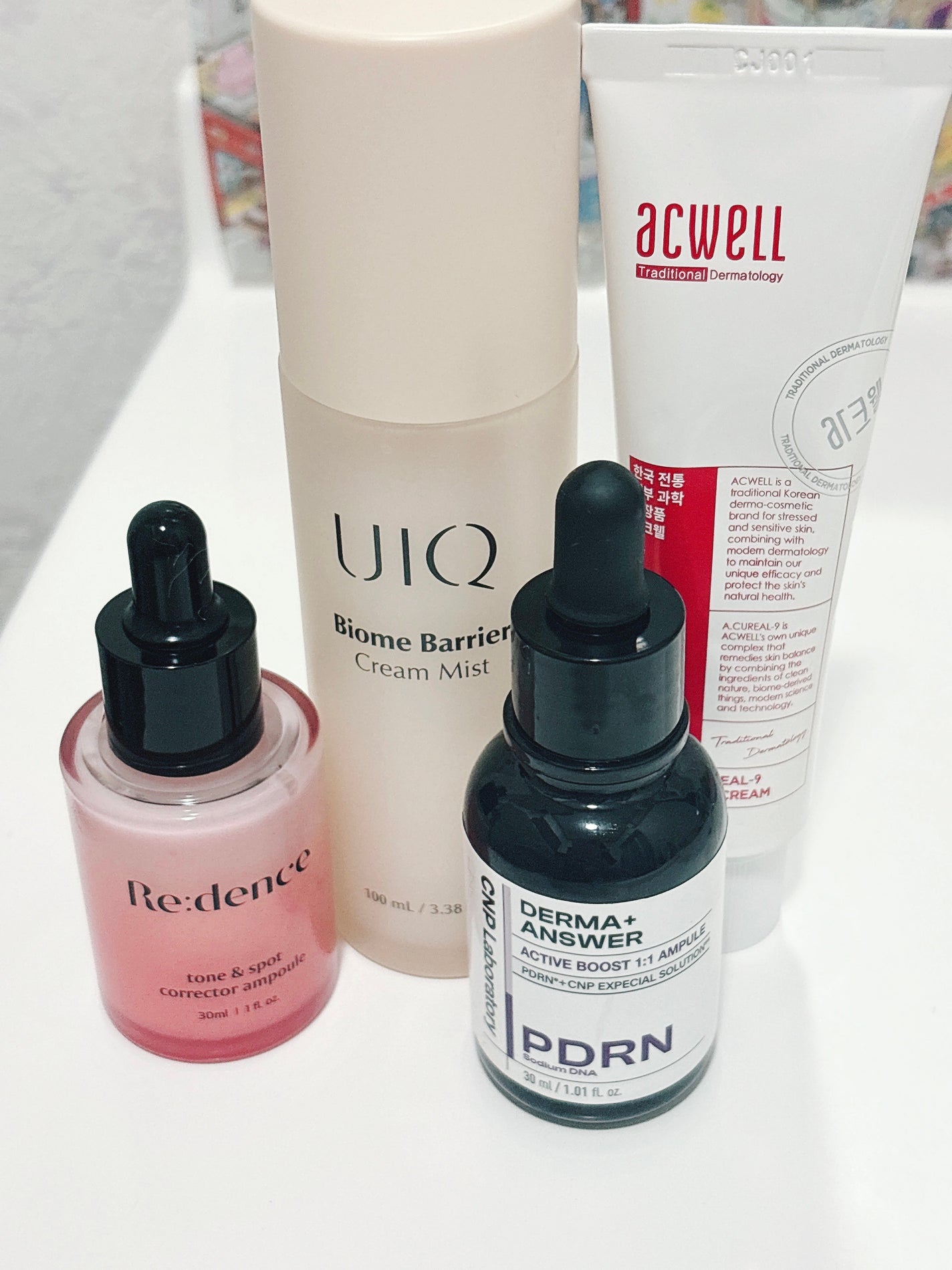 バイオームバリア クリームミスト/UIQ/ミスト状化粧水を使ったクチコミ(1枚目)