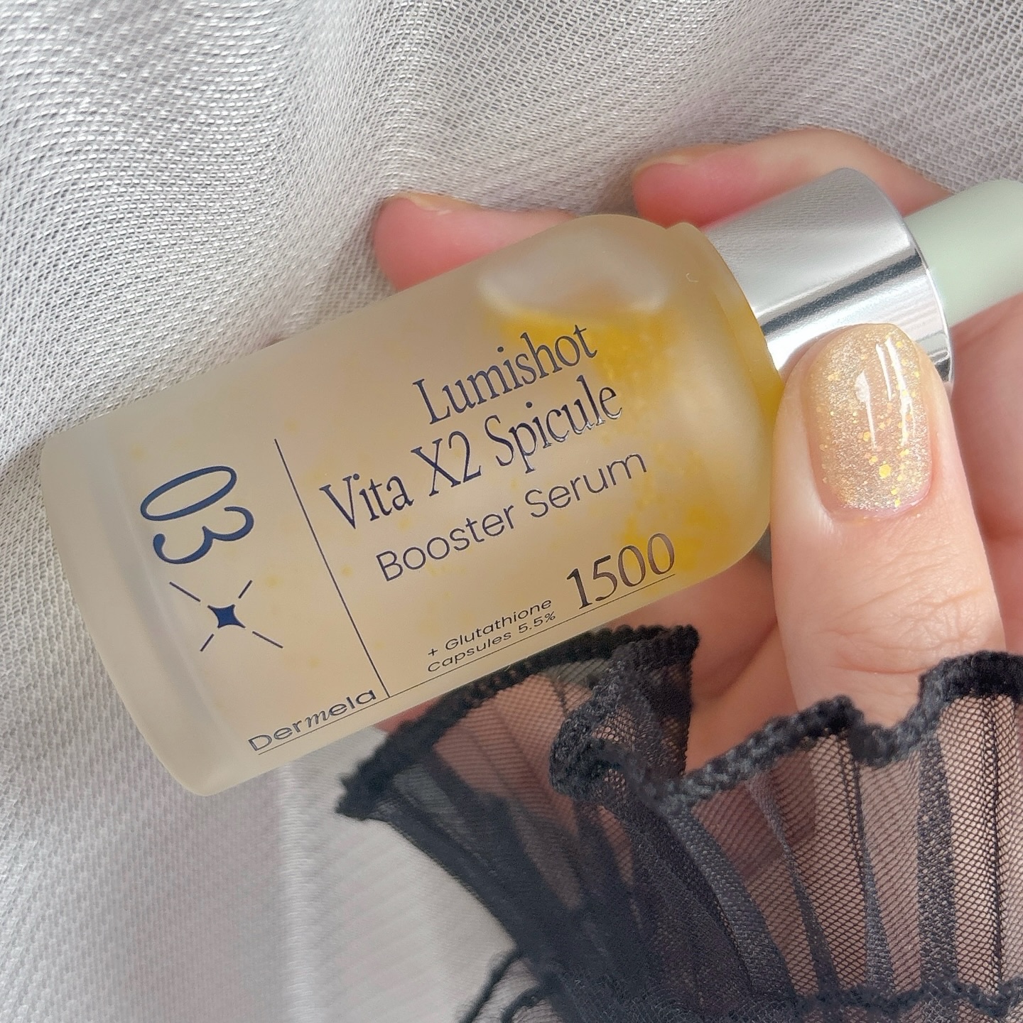 ダーメラ ルミショット・Wビタセラム/Dermela/美容液を使ったクチコミ（2枚目）