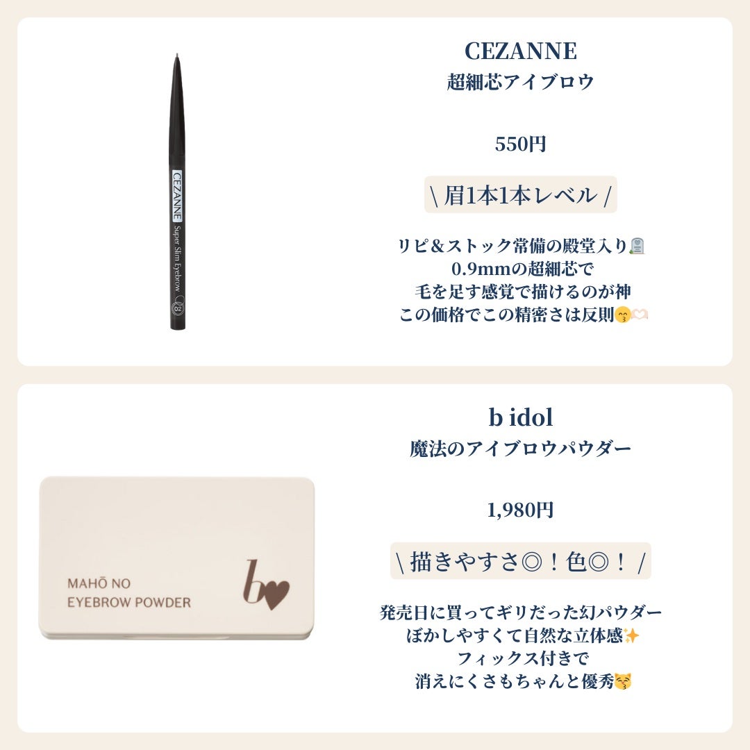 ケイト デザイニングアイブロウ3D/KATE/パウダーアイブロウを使ったクチコミ(2枚目)