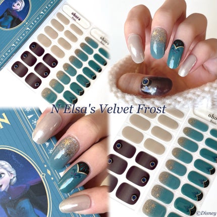 セミキュアジェルネイル(ハンド)/ohora/ネイルシールを使ったクチコミ(2枚目)