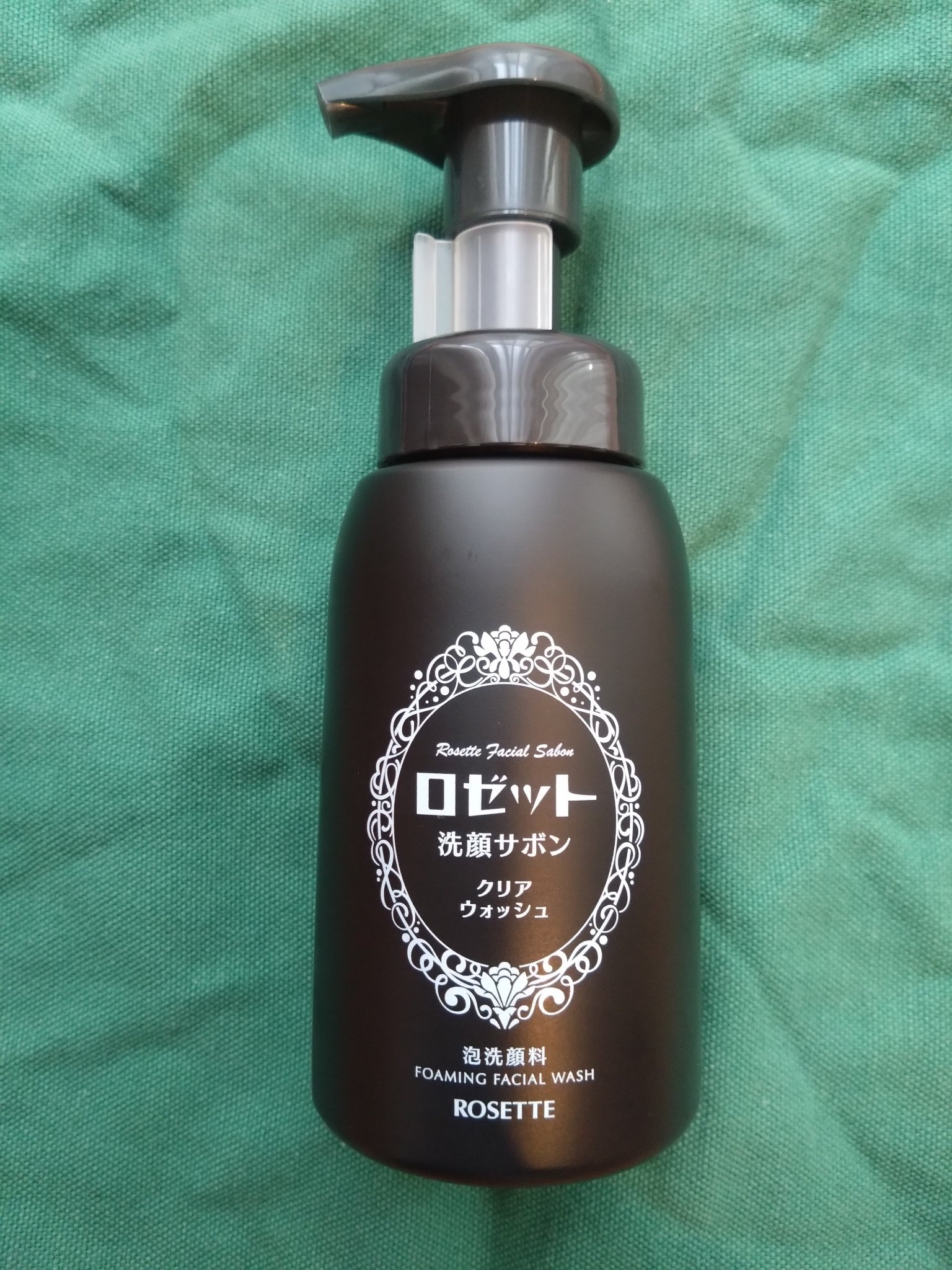 ロゼット洗顔サボン クリアウォッシュ/ロゼット/泡洗顔を使ったクチコミ（1枚目）