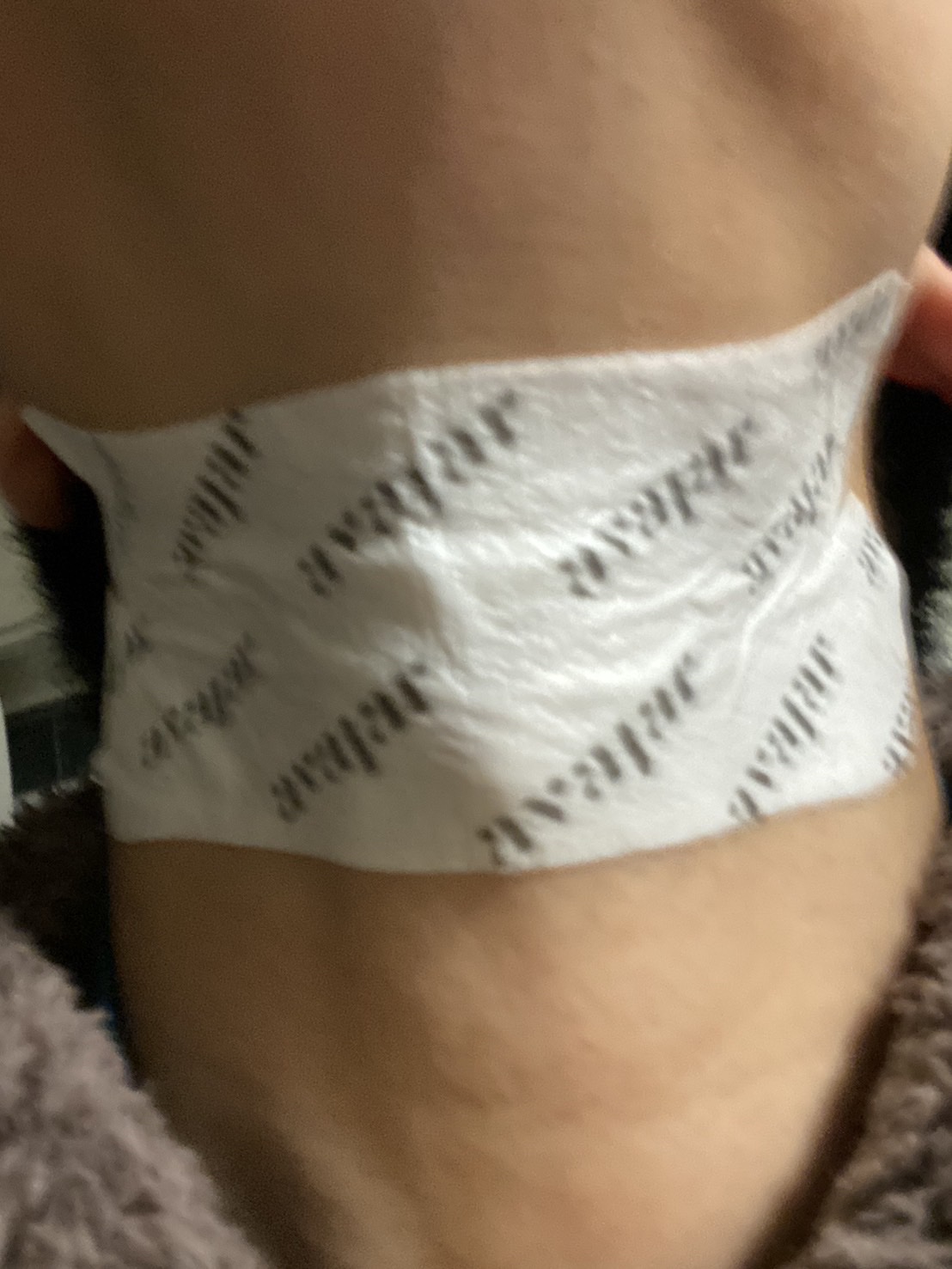 リジュビネイティングネックリンクルコントロールマスク/avajar/ネック・デコルテケアを使ったクチコミ（3枚目）