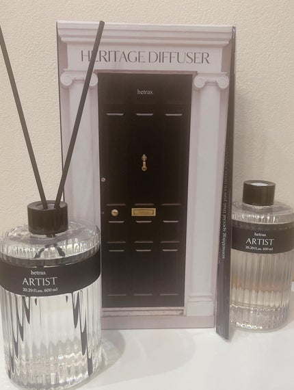 ヘリテージディフューザー/hetras/ルームフレグランスを使ったクチコミ(3枚目)