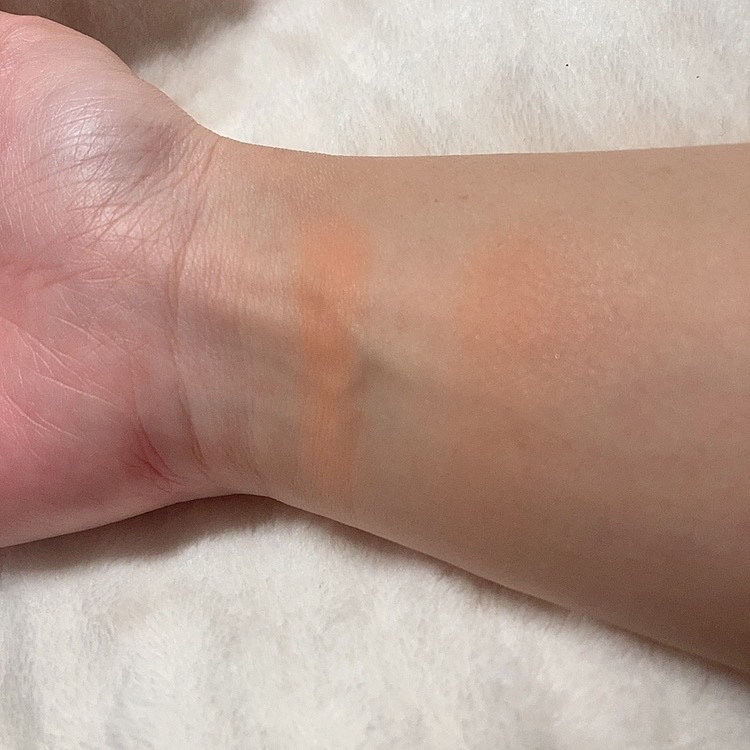 mousse airy velvet blush/Ohayoh/パウダーチークを使ったクチコミ（3枚目）