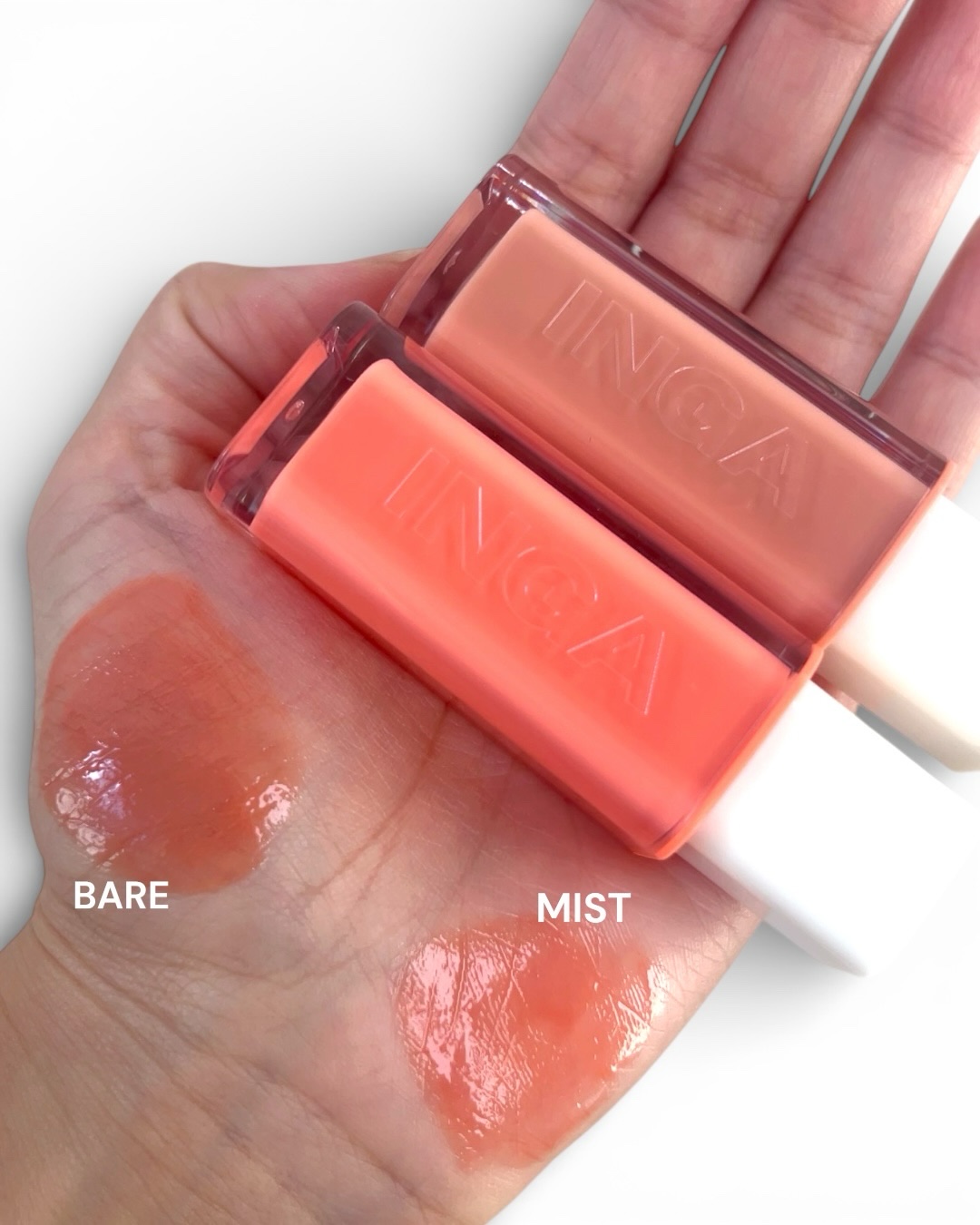 ウォーターグローリップティント 07 ミスト（Mist）/INGA/リップティントを使ったクチコミ（2枚目）