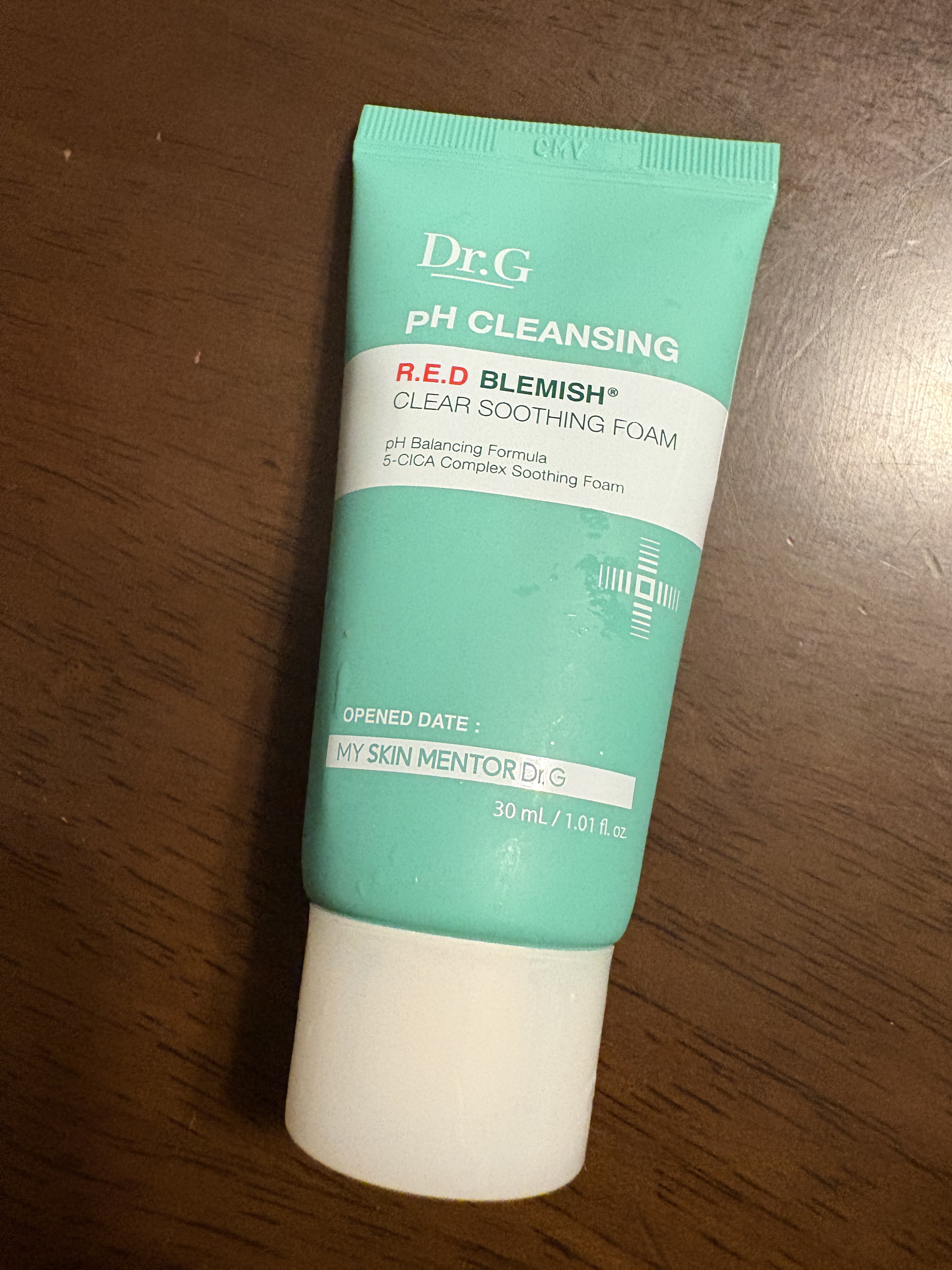 弱酸性レッドブレミッシュクリアスージングフォーム/Dr.G/洗顔フォームを使ったクチコミ（1枚目）