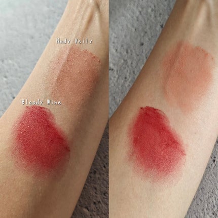 パウダーブラー リップスティック/INGA/口紅を使ったクチコミ(3枚目)