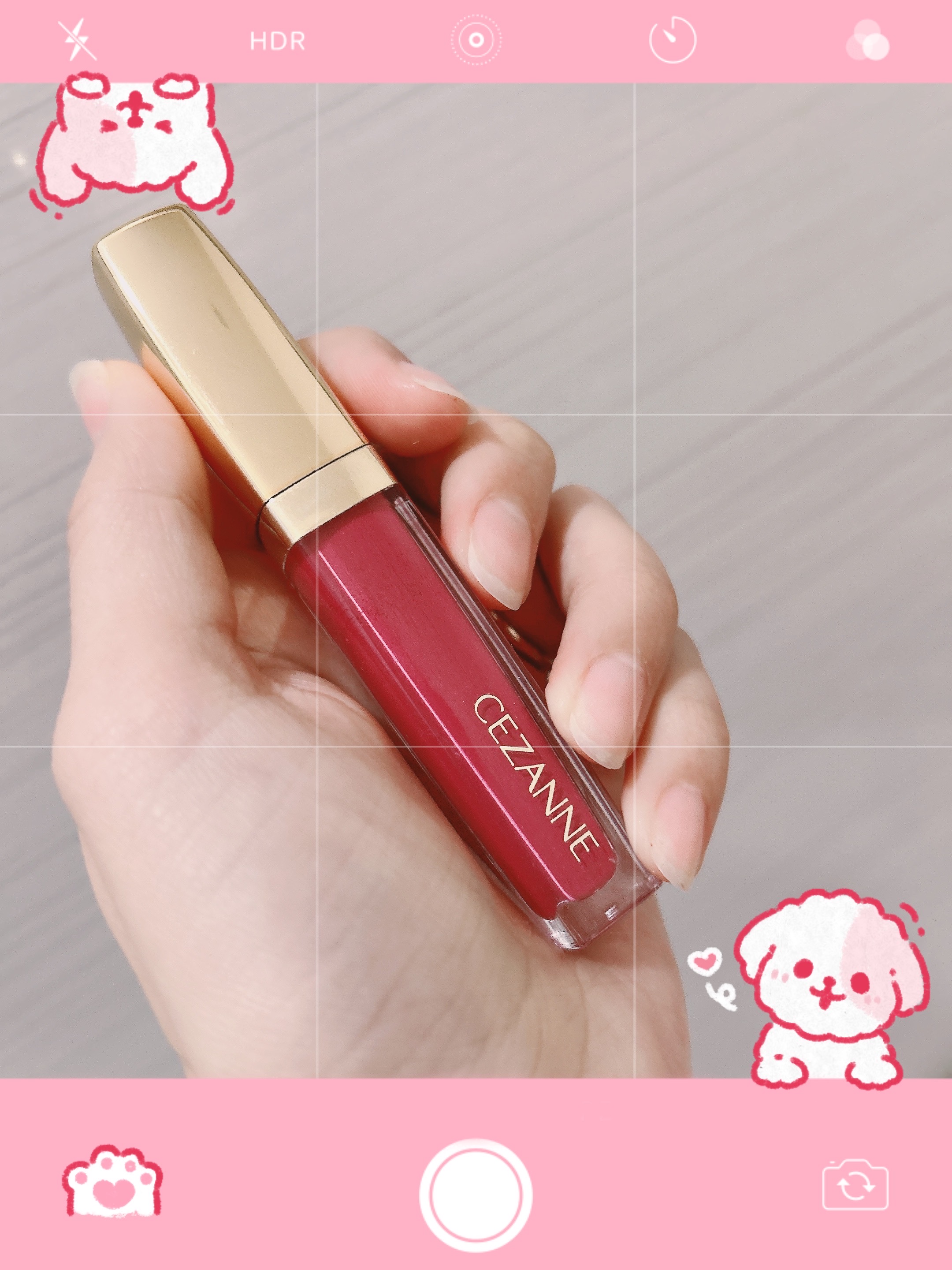 カラーティントリップ/CEZANNE/リップティントを使ったクチコミ（1枚目）