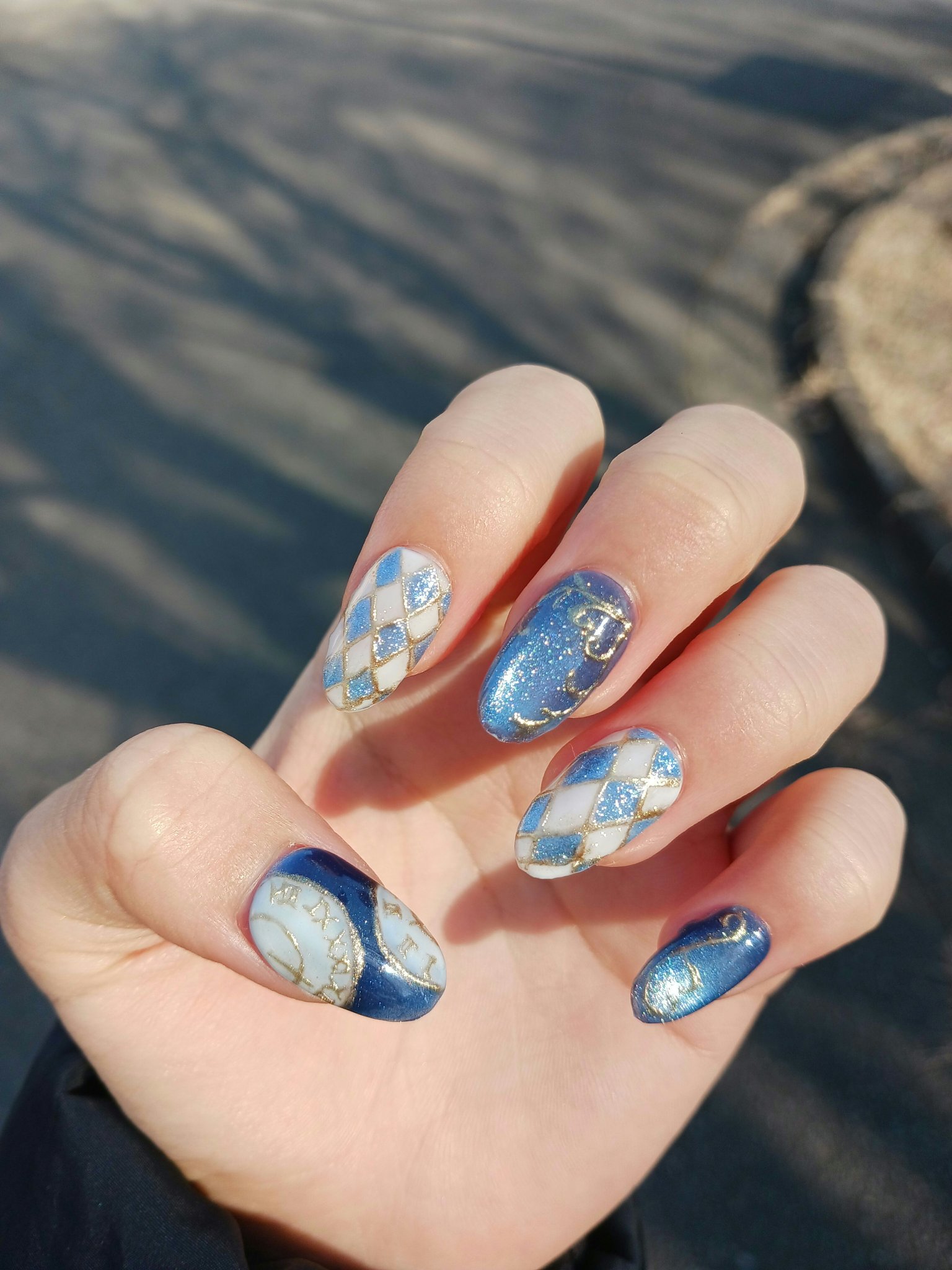 GELiSM (ジェリズム) M26 sapphire glow/D-UP/ジェルネイルを使ったクチコミ（1枚目）