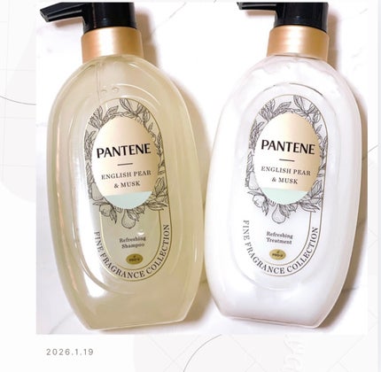 ファインフレグランスコレクション イングリッシュペアー&ムスクの香り リフレッシングシャンプー/トリートメント/パンテーン/市販シャンプーを使ったクチコミ(1枚目)