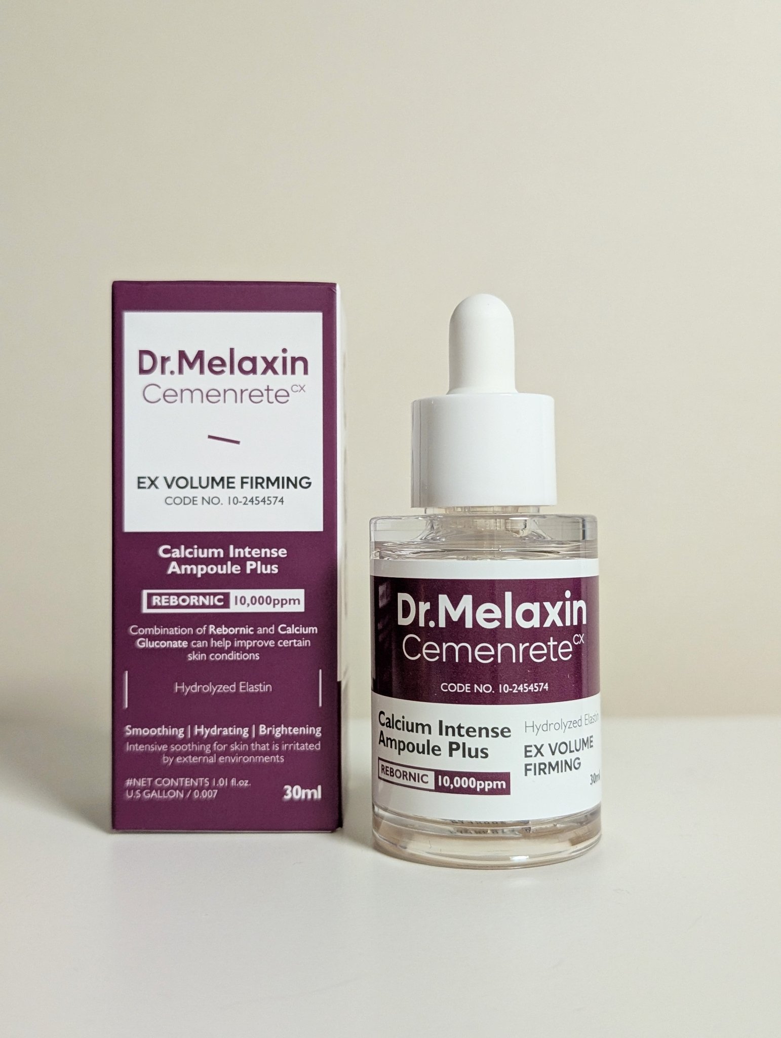 セメンリトカルシウムアンプル+セメンリトカルシウムクリーム/Dr.Melaxin/スキンケアキットを使ったクチコミ（2枚目）