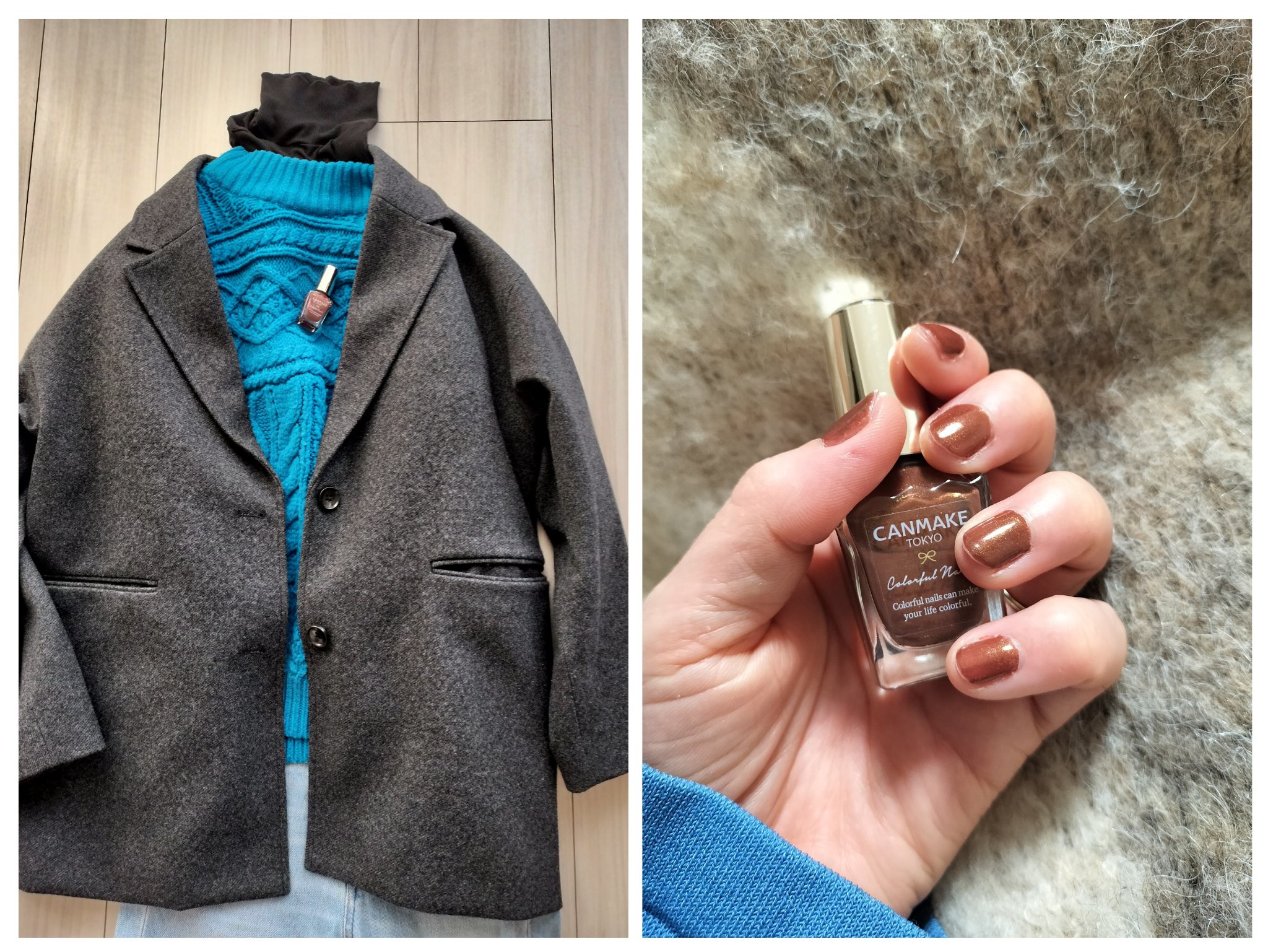 カラフルネイルズ/キャンメイク/マニキュアを使ったクチコミ（3枚目）