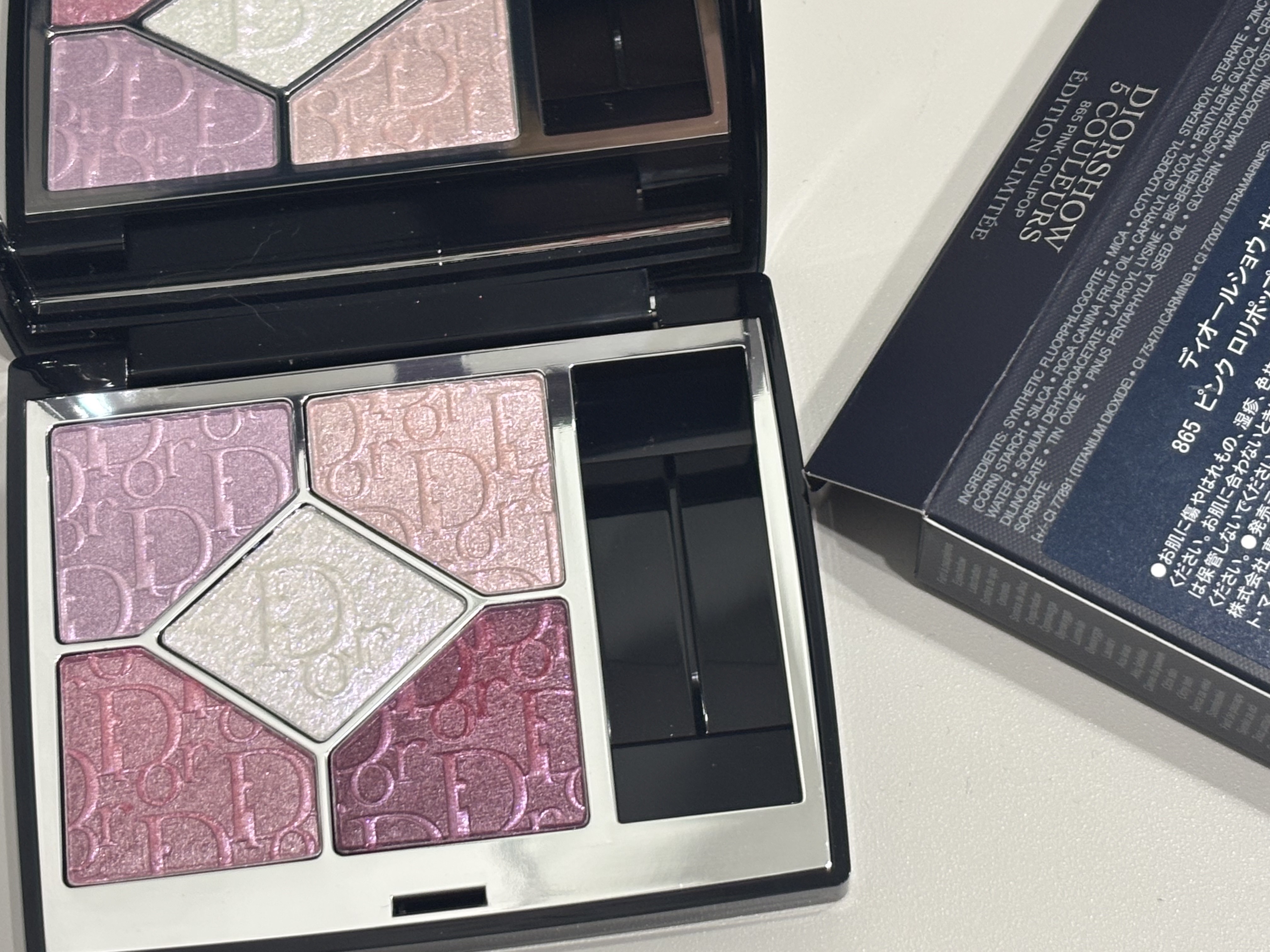 ディオールショウ サンク クルール（スプリング コレクション 2026 限定品）/Dior/アイシャドウを使ったクチコミ（1枚目）