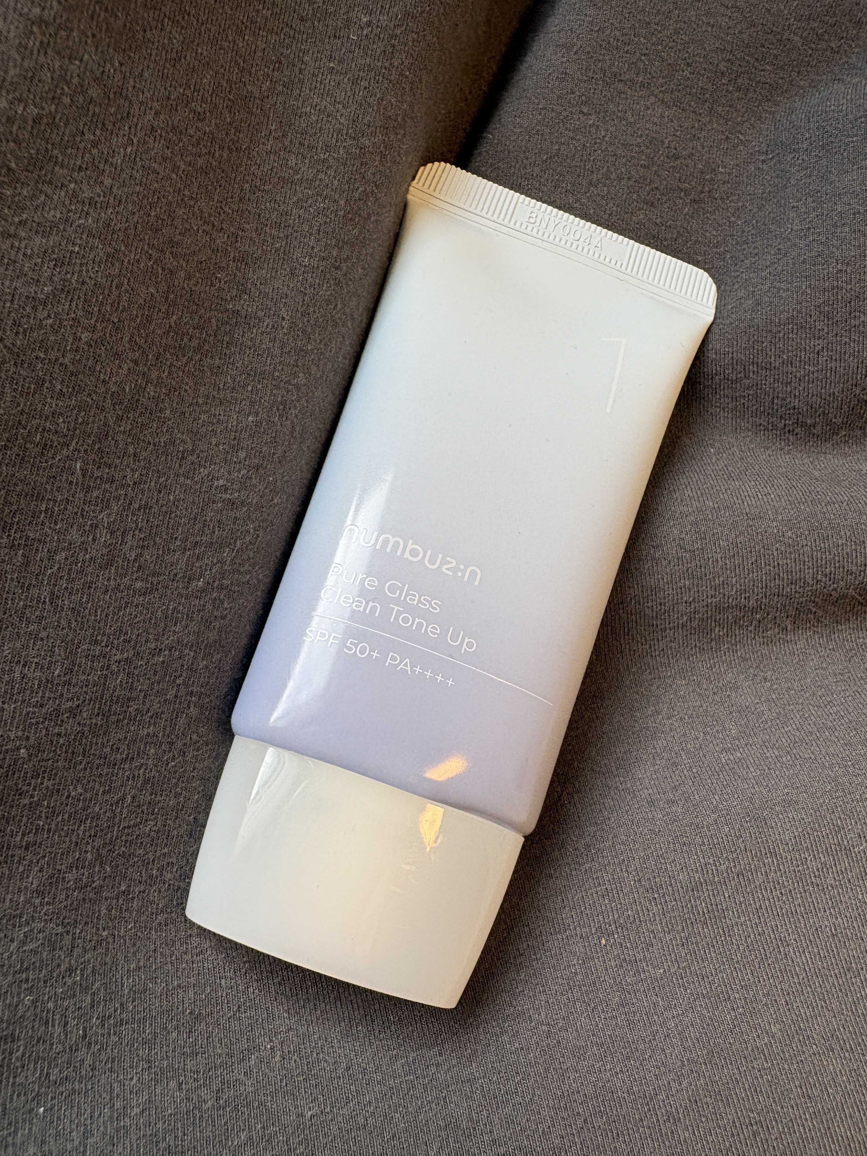 1番 ガラス玉トーンアップクリーム/numbuzin/日焼け止めクリームを使ったクチコミ（1枚目）