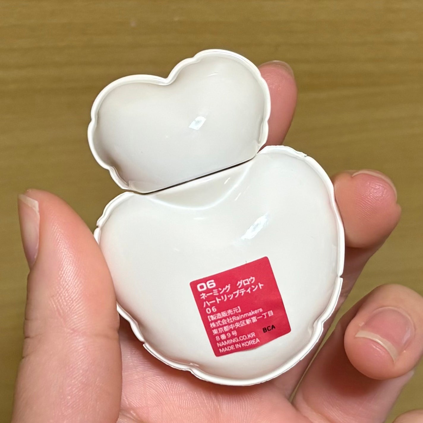 ネーミング グロウ ハートリップティント/NAMING./リップティントを使ったクチコミ(3枚目)