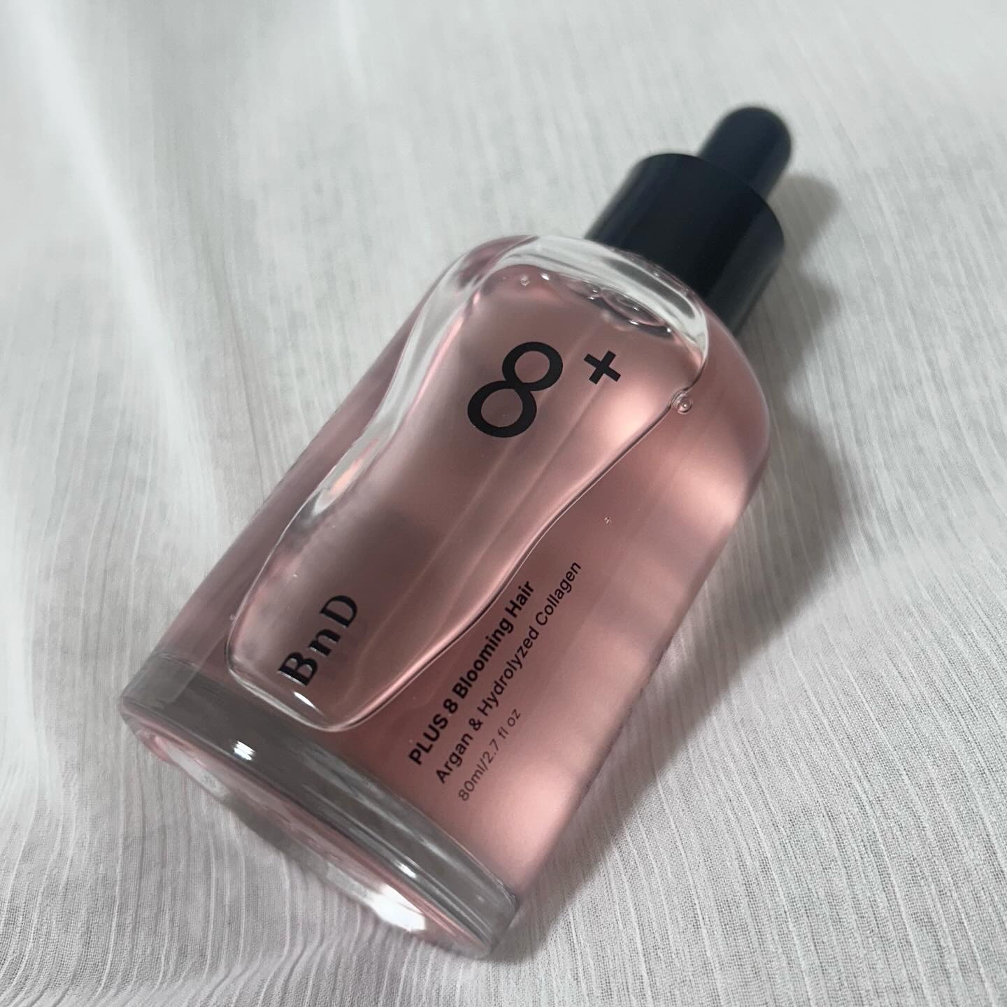 8+ブルーミングヘアオイル　ナチュラルフローラルの香り/BnD/ヘアオイルを使ったクチコミ（1枚目）