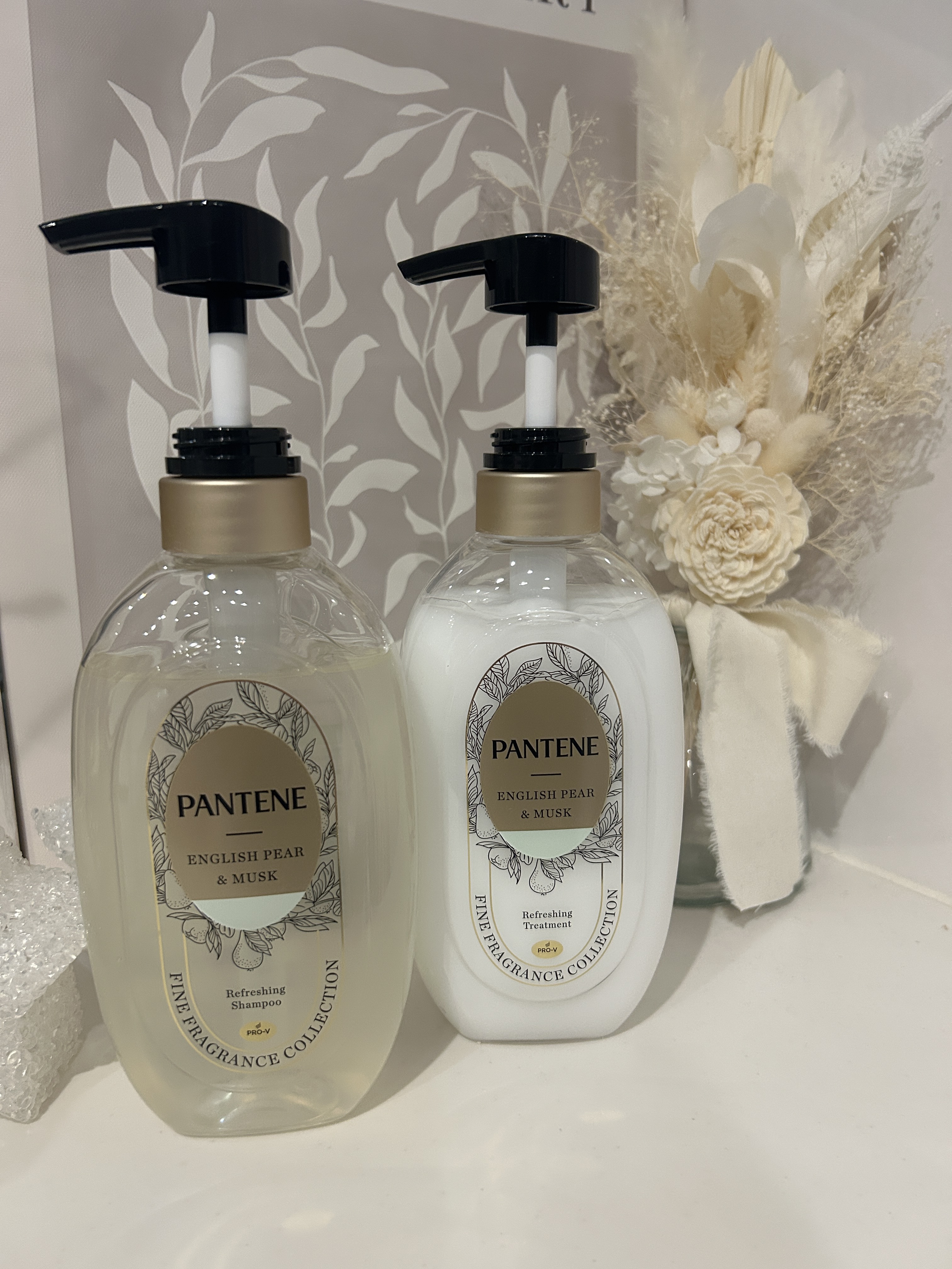 ファインフレグランスコレクション イングリッシュペアー＆ムスクの香り リフレッシングシャンプー/トリートメント/パンテーン/市販シャンプーを使ったクチコミ（1枚目）