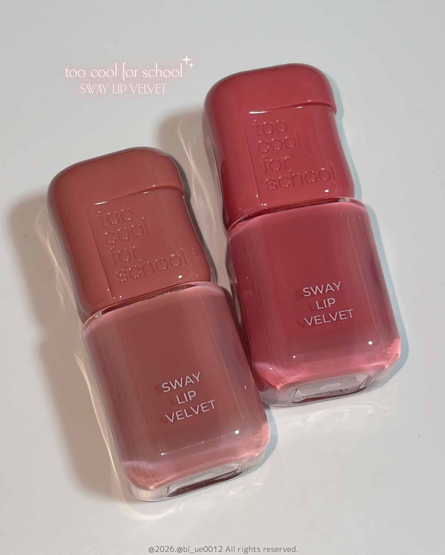 スウェイリップベルベット/too cool for school/リップティントを使ったクチコミ（2枚目）