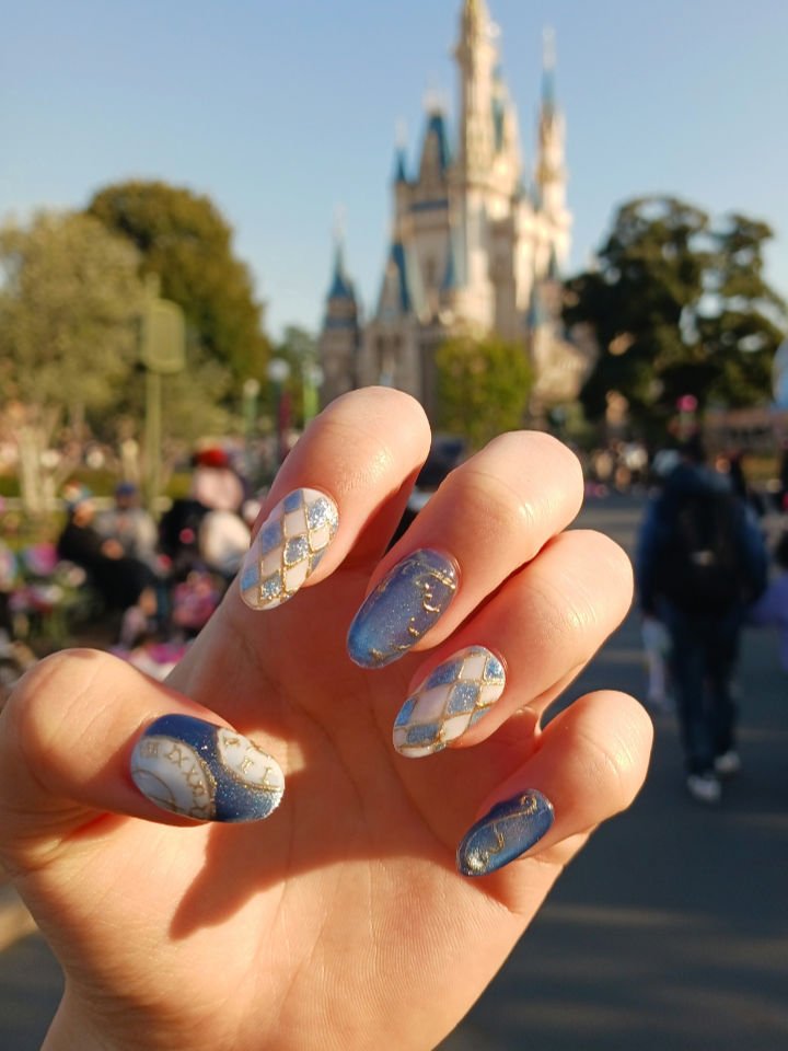 GELiSM (ジェリズム) M26 sapphire glow/D-UP/ジェルネイルを使ったクチコミ（3枚目）