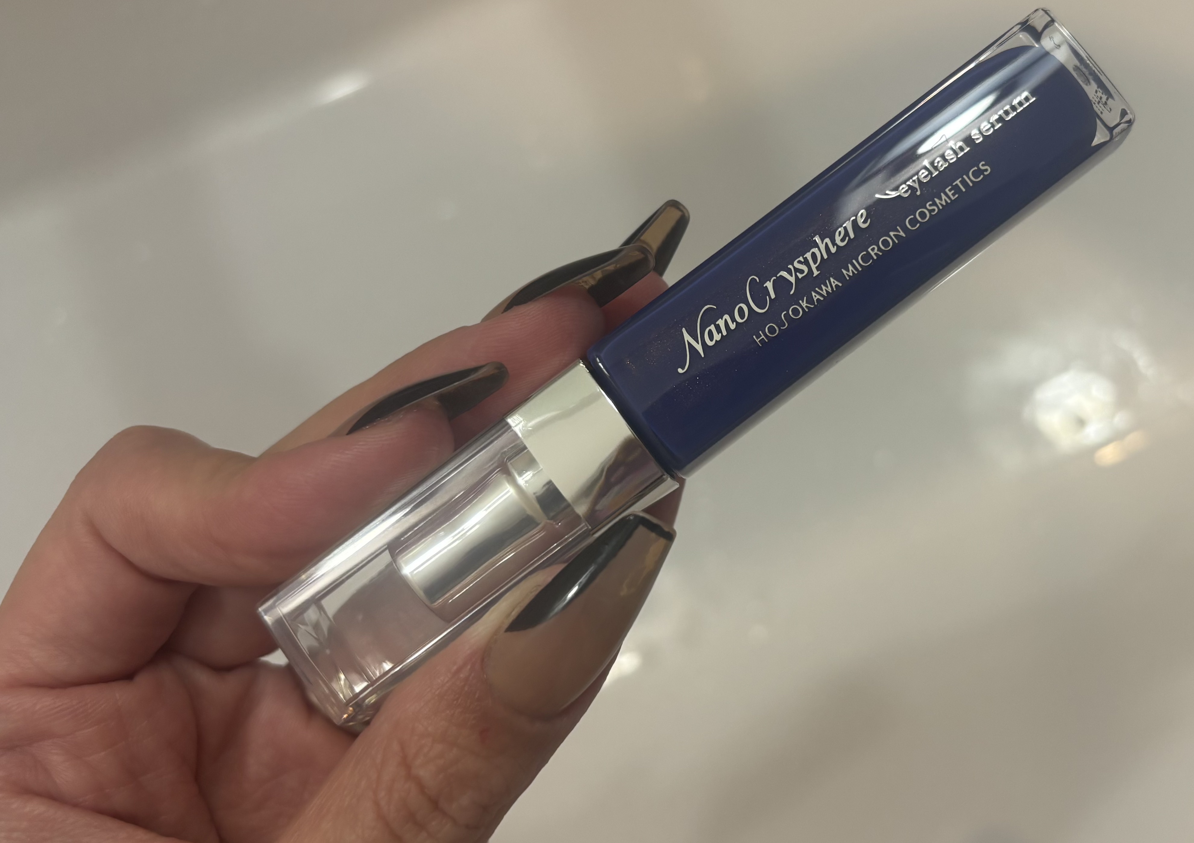 ナノクリスフェアアイラッシュセラム/ナノクリスフェア/まつげ美容液を使ったクチコミ（1枚目）