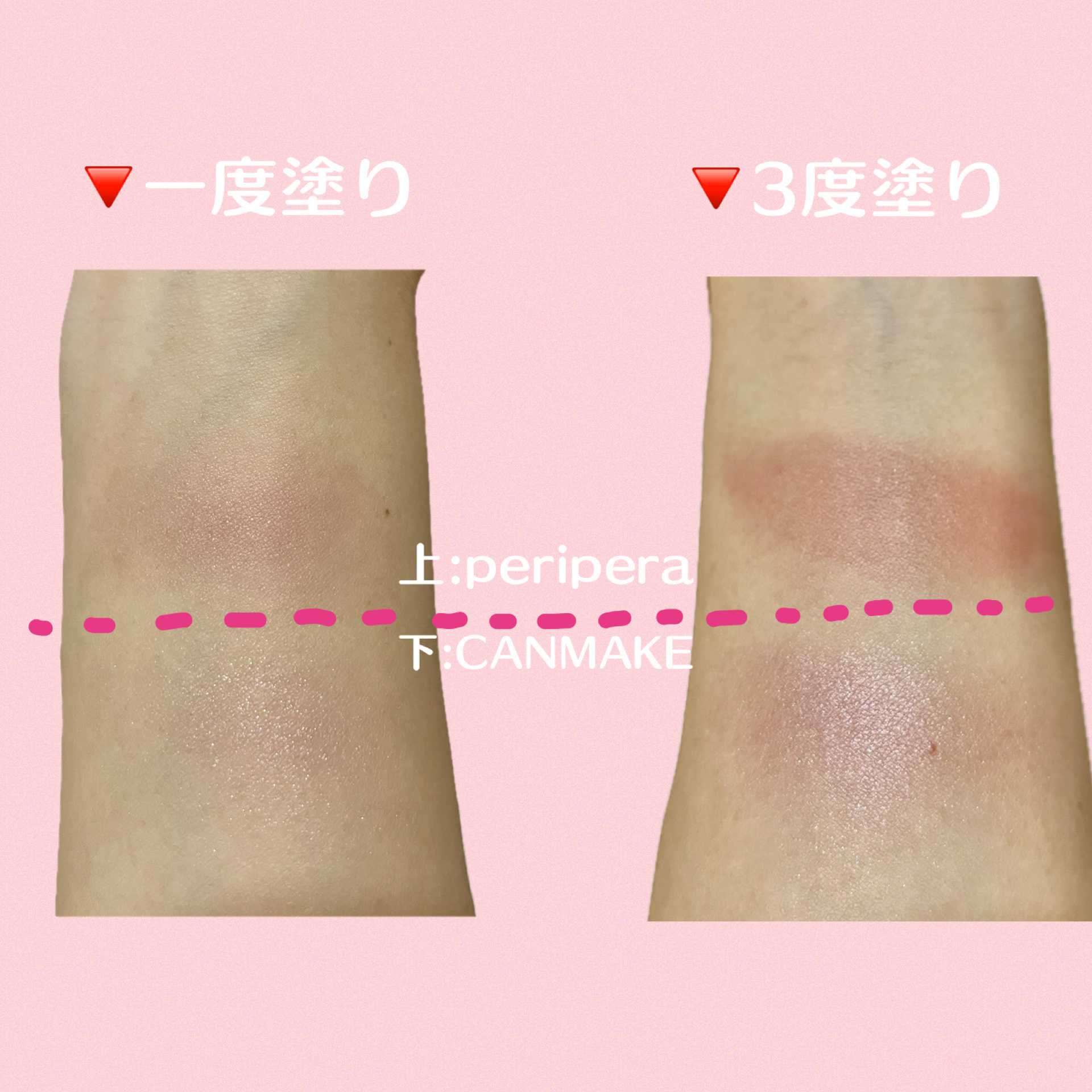 パウダーチークス/キャンメイク/パウダーチークを使ったクチコミ（2枚目）