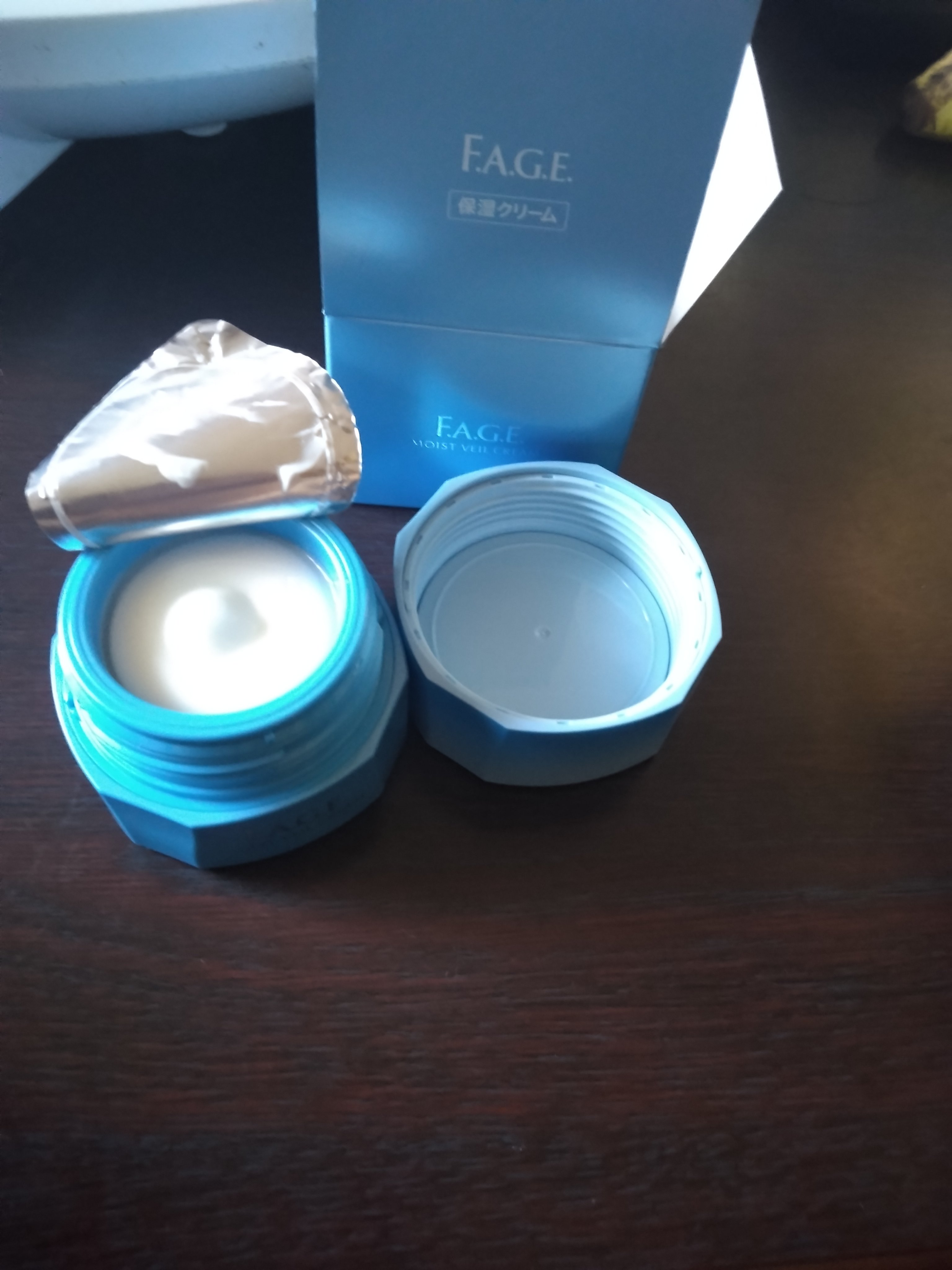 Ｆ.Ａ.Ｇ.Ｅ. モイストベール クリーム/F.A.G.E.(エファージュ)/フェイスクリームを使ったクチコミ（2枚目）
