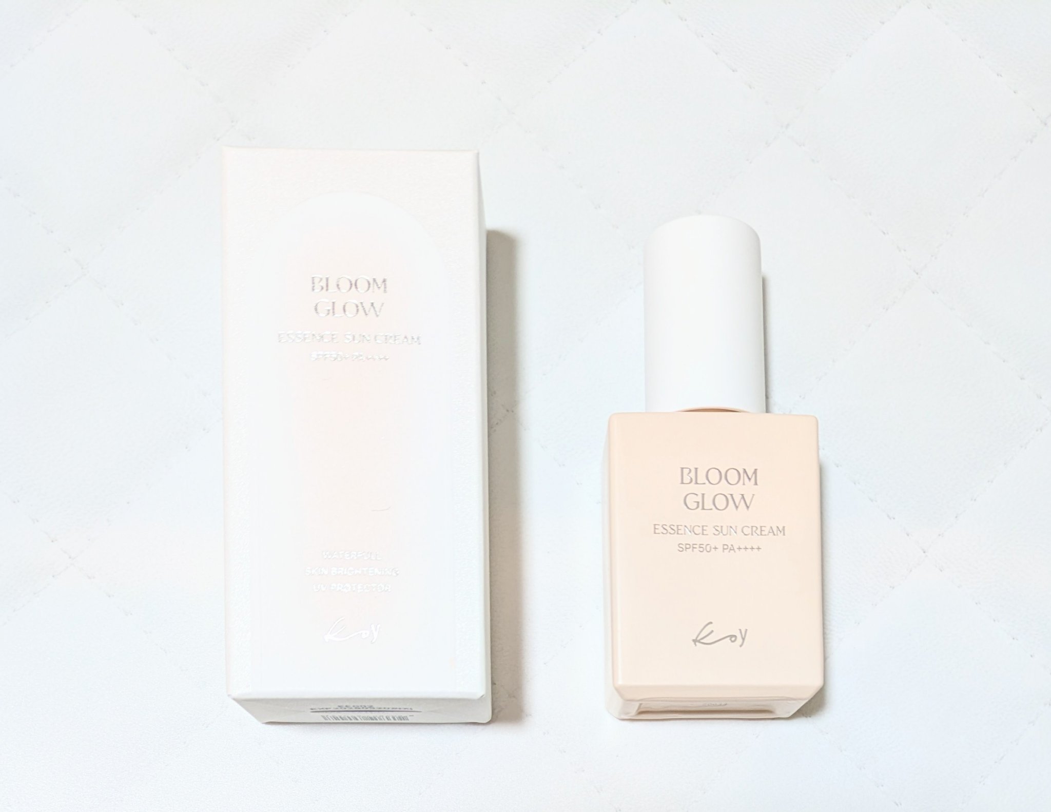 ブルームグローエッセンスサンクリーム/koy/日焼け止めローションを使ったクチコミ（2枚目）