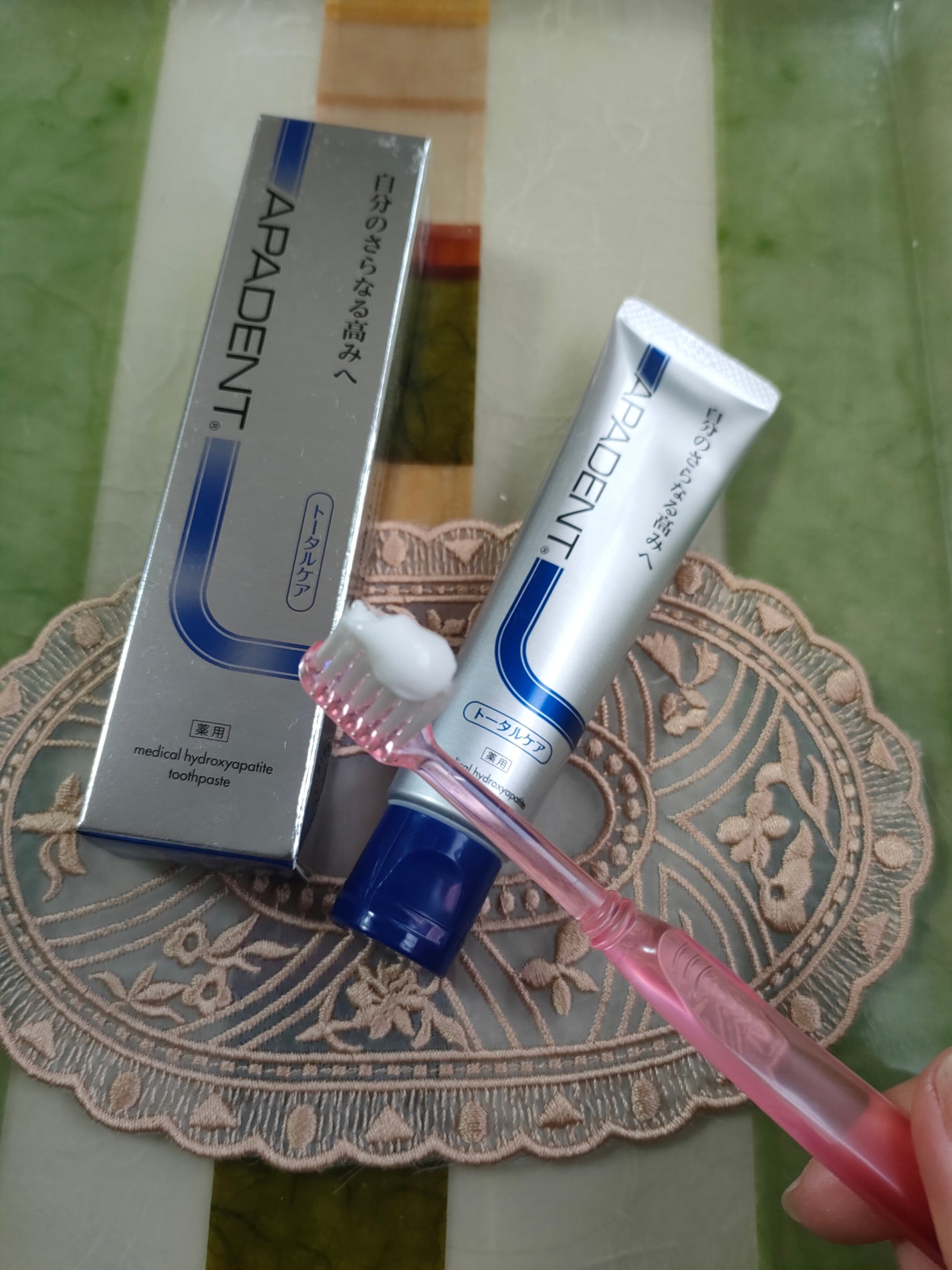 アパデント トータルケア/アパデント/歯磨き粉を使ったクチコミ(1枚目)