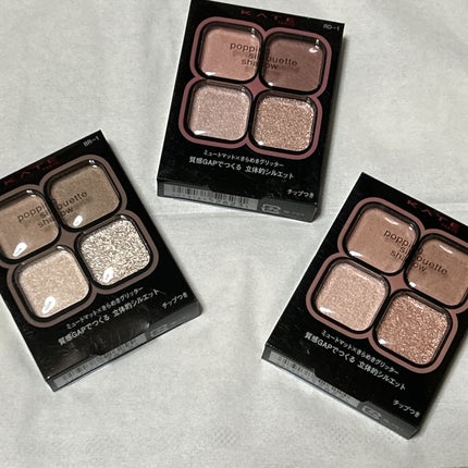 ケイト ポッピングシルエットシャドウ/KATE/アイシャドウパレットを使ったクチコミ(4枚目)