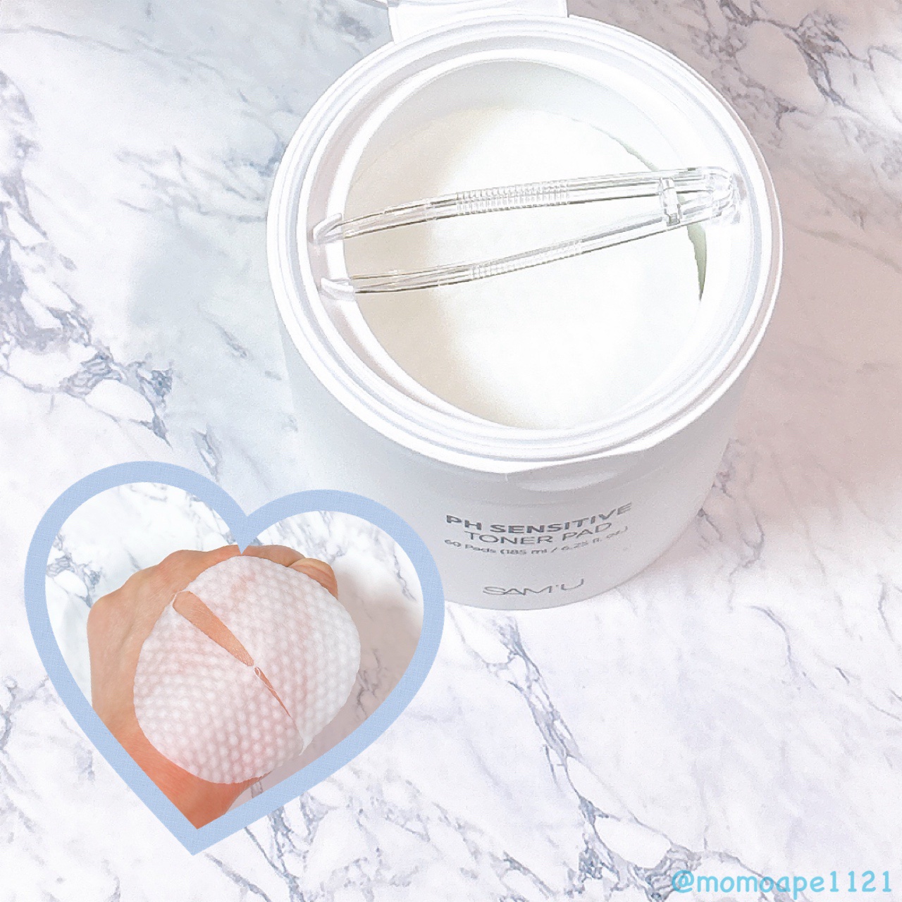 PHセンシティブトナーパッド/SAM'U/トナーパッドを使ったクチコミ（2枚目）