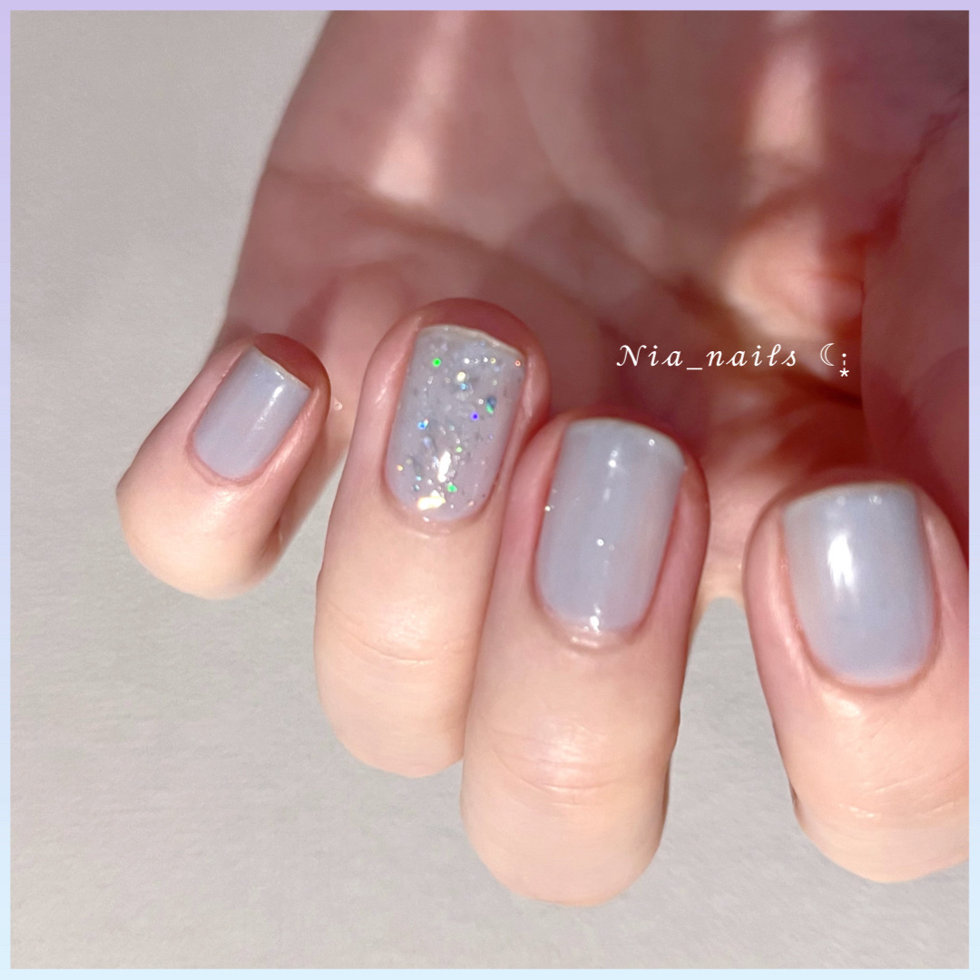 デュカート ネイルマインのクチコミ「┈┈┈┈┈┈┈┈┈┈┈┈┈┈┈┈┈┈

 ❏ デュカートネイルマイン
　16ダズルオーロラ
 .....」（3枚目）