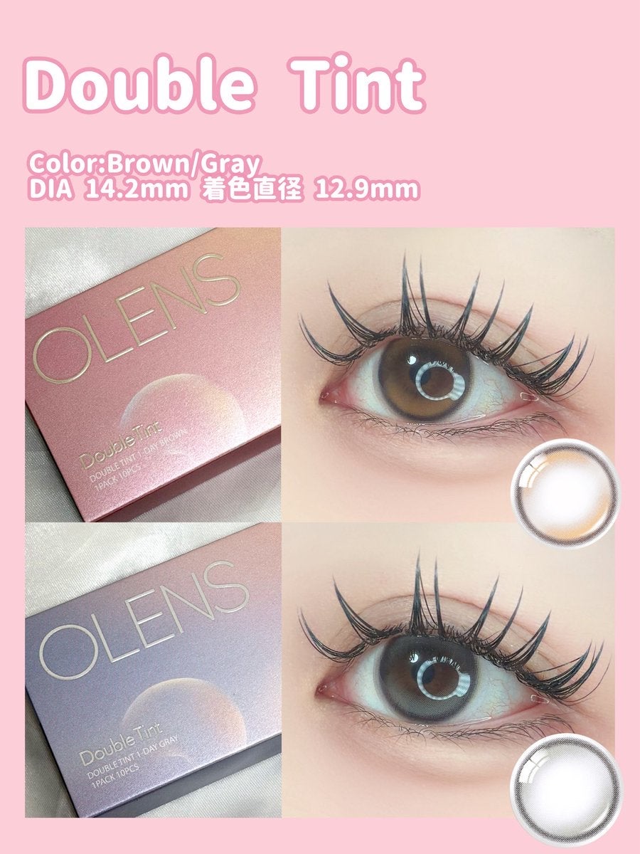 Glowy Tear 1day/OLENS/ワンデー（１DAY）カラコンを使ったクチコミ（2枚目）