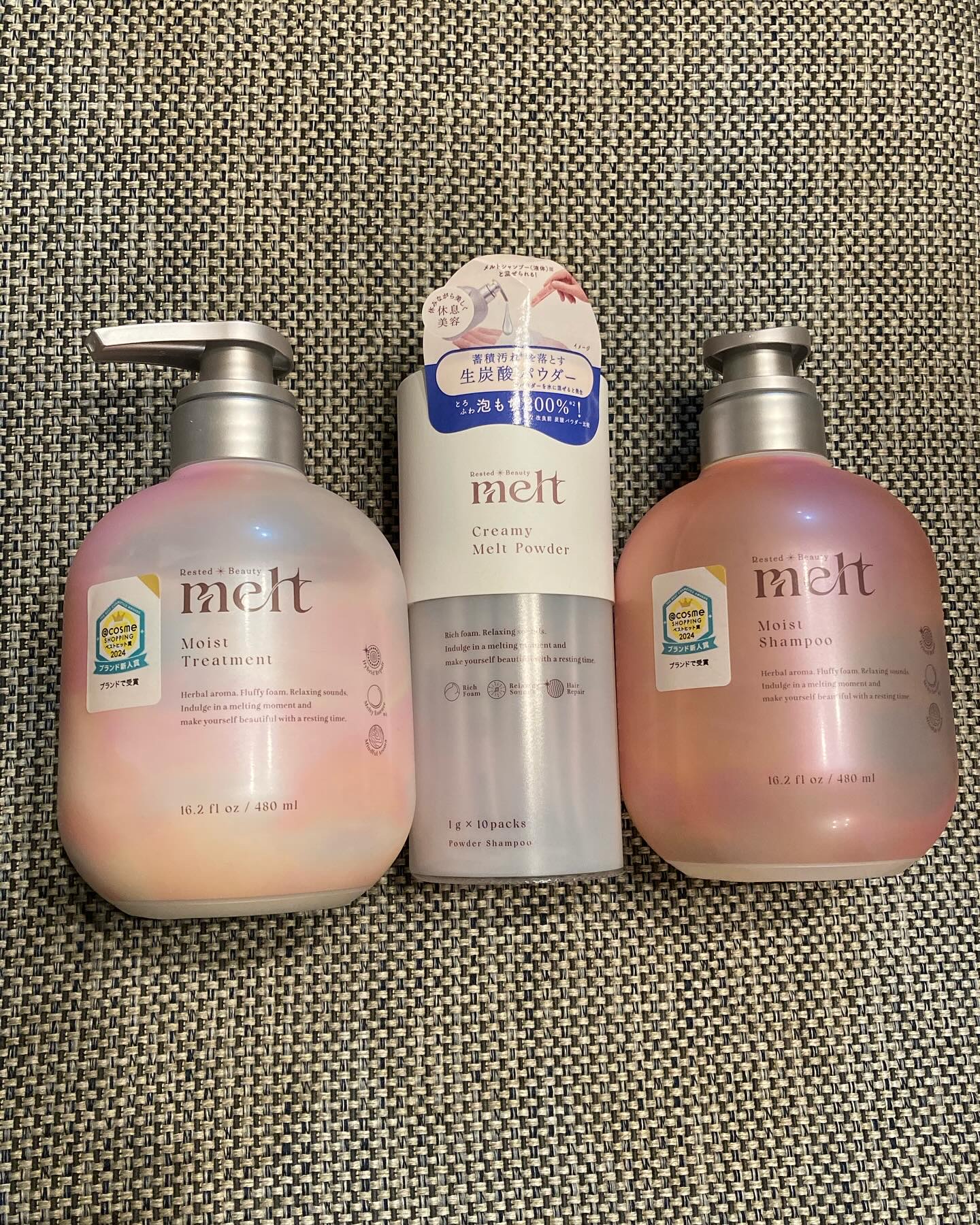 クリーミーメルトパウダー/melt/市販シャンプーを使ったクチコミ（1枚目）