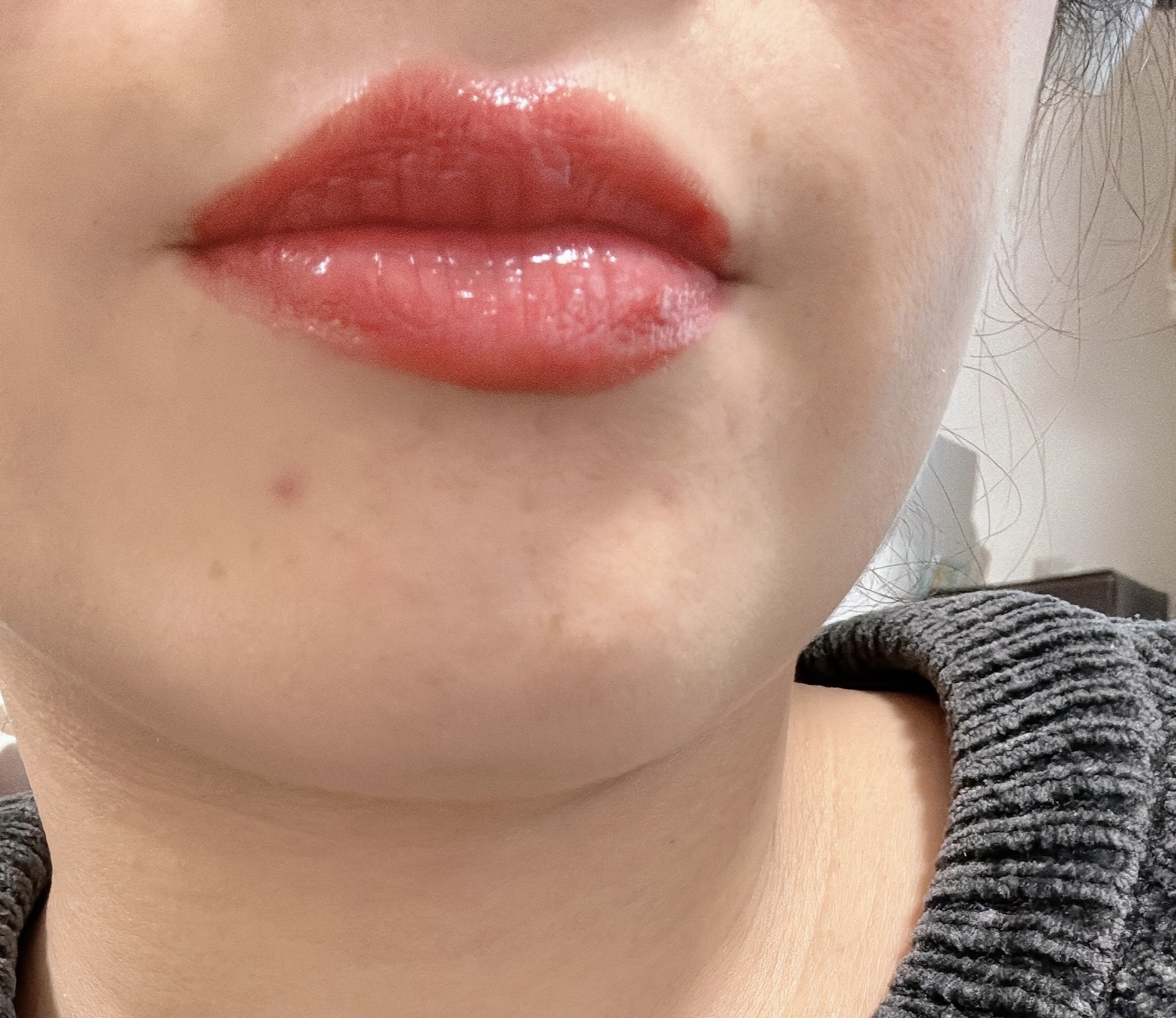 ウォーターダブルラスティングセンティッドティント/INGA/リップティントを使ったクチコミ（3枚目）