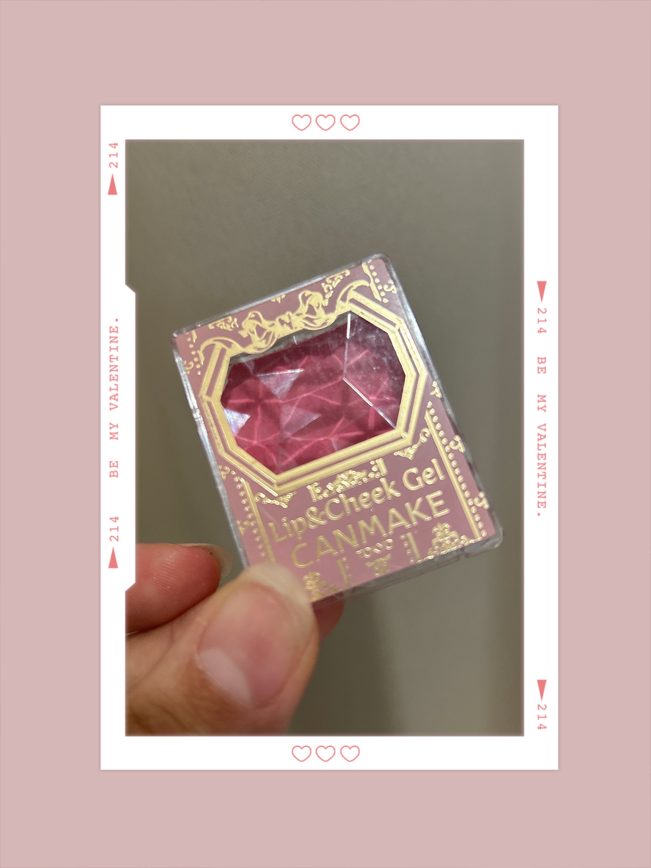 リップ＆チーク ジェル/キャンメイク/ジェル・クリームチークを使ったクチコミ（1枚目）